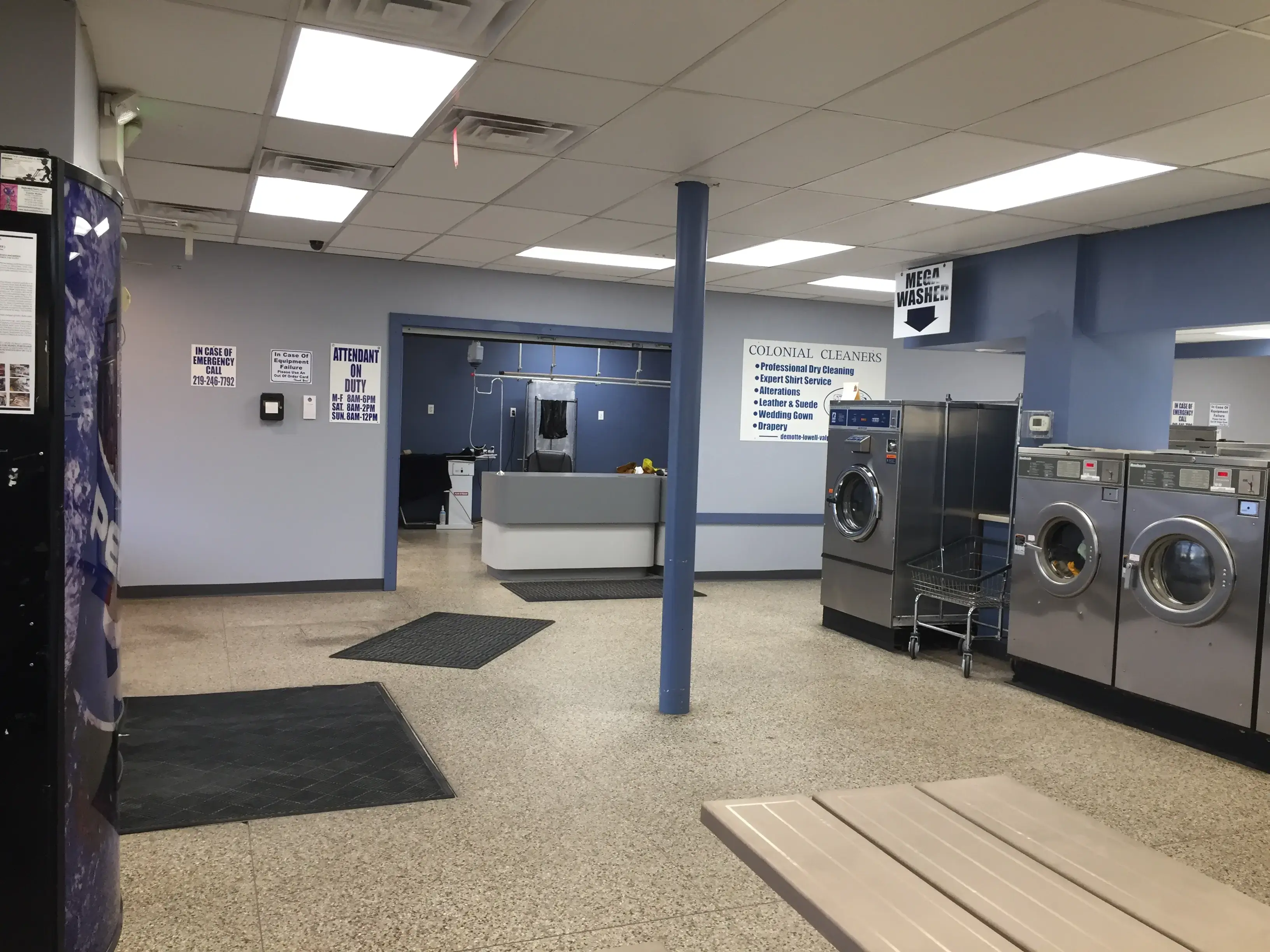 Colonial Cleaners & Laundry location