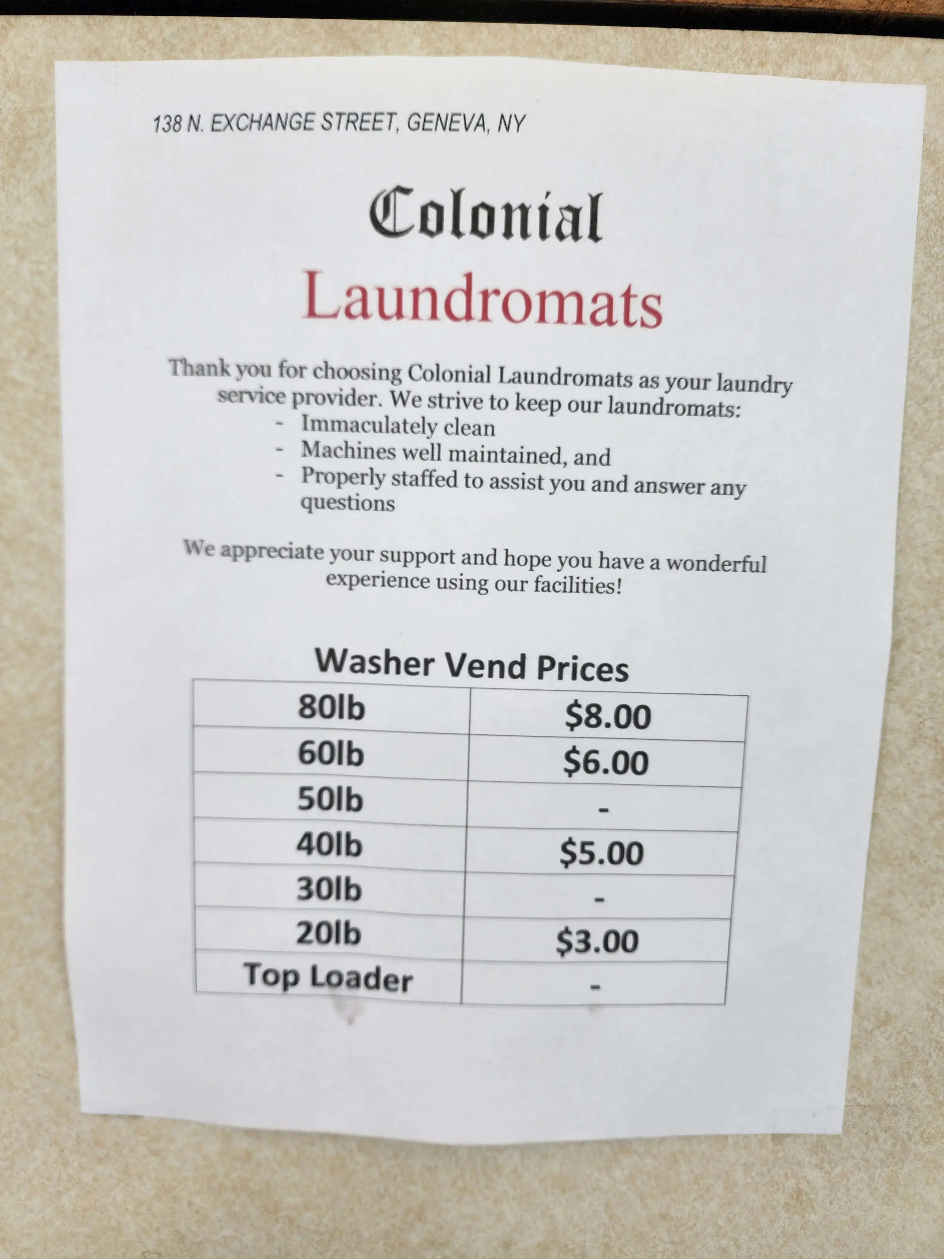 Colonial Laundromat thumbnail 12