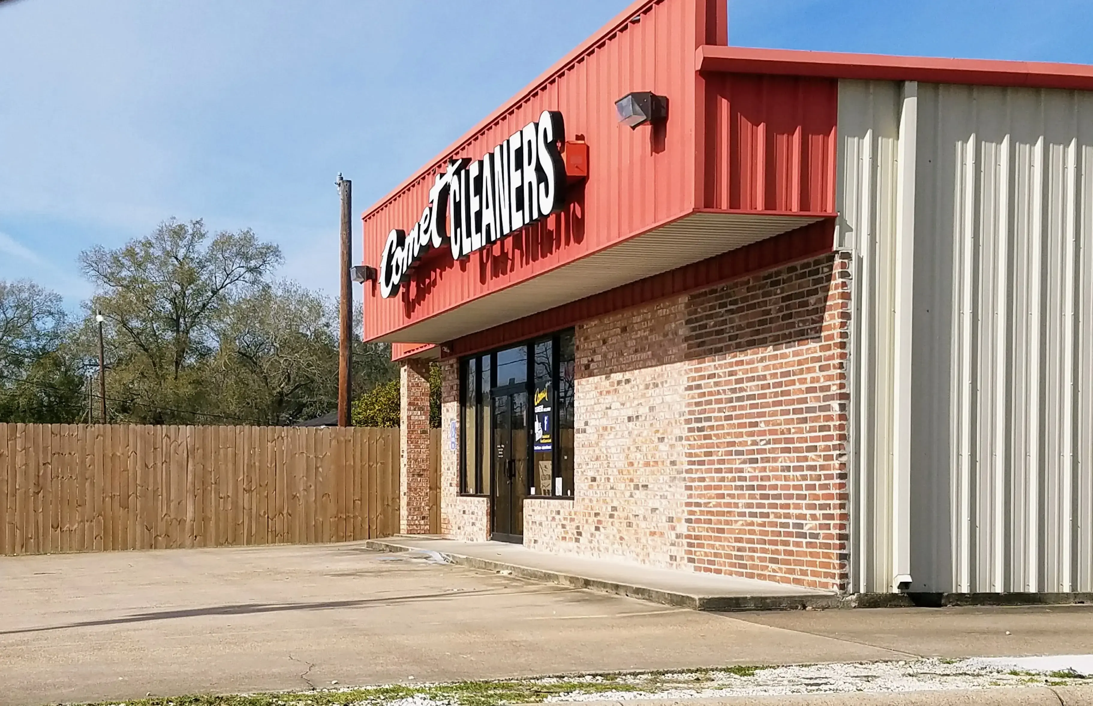 Comet Cleaners location