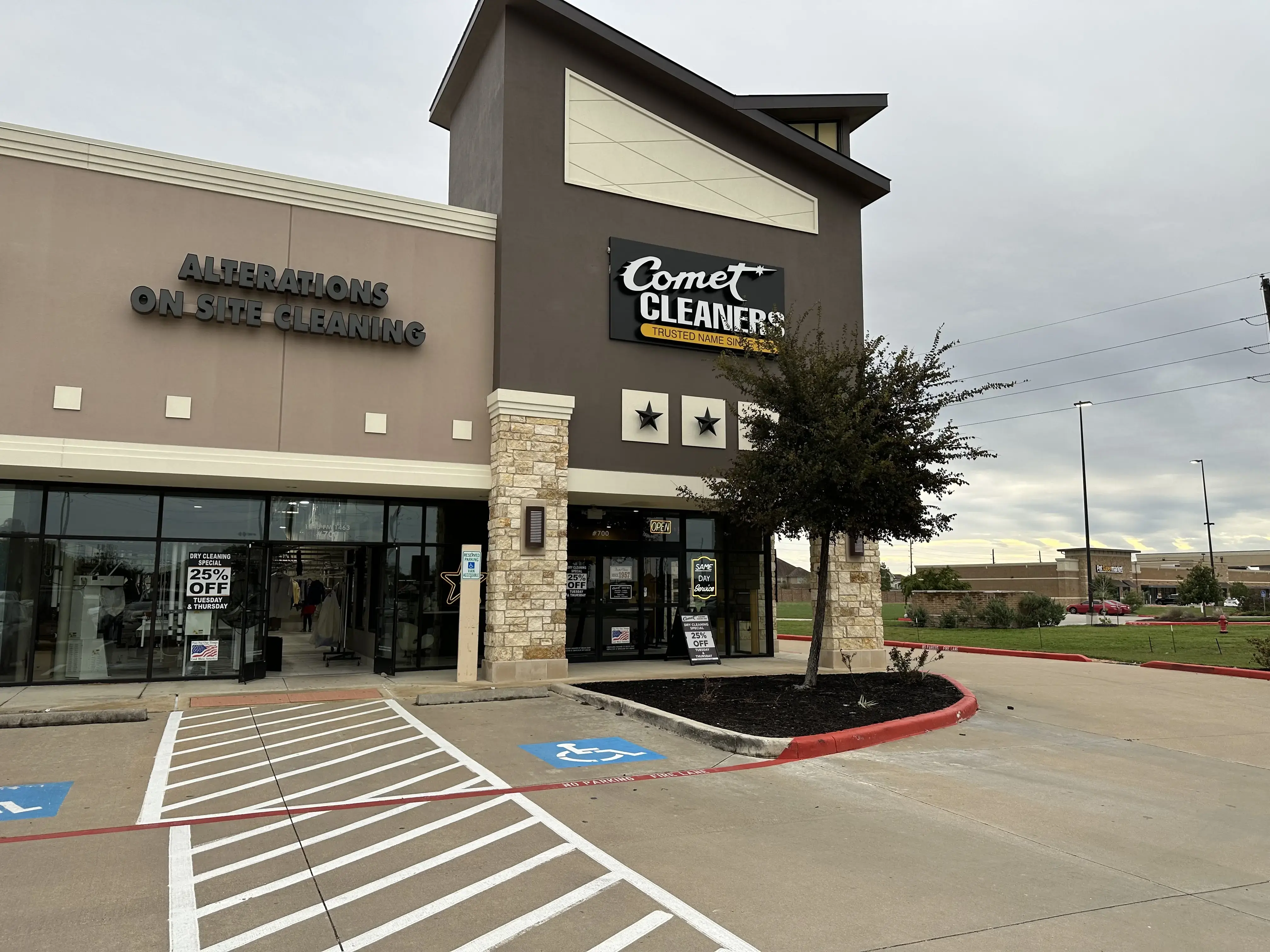 Comet Cleaners location
