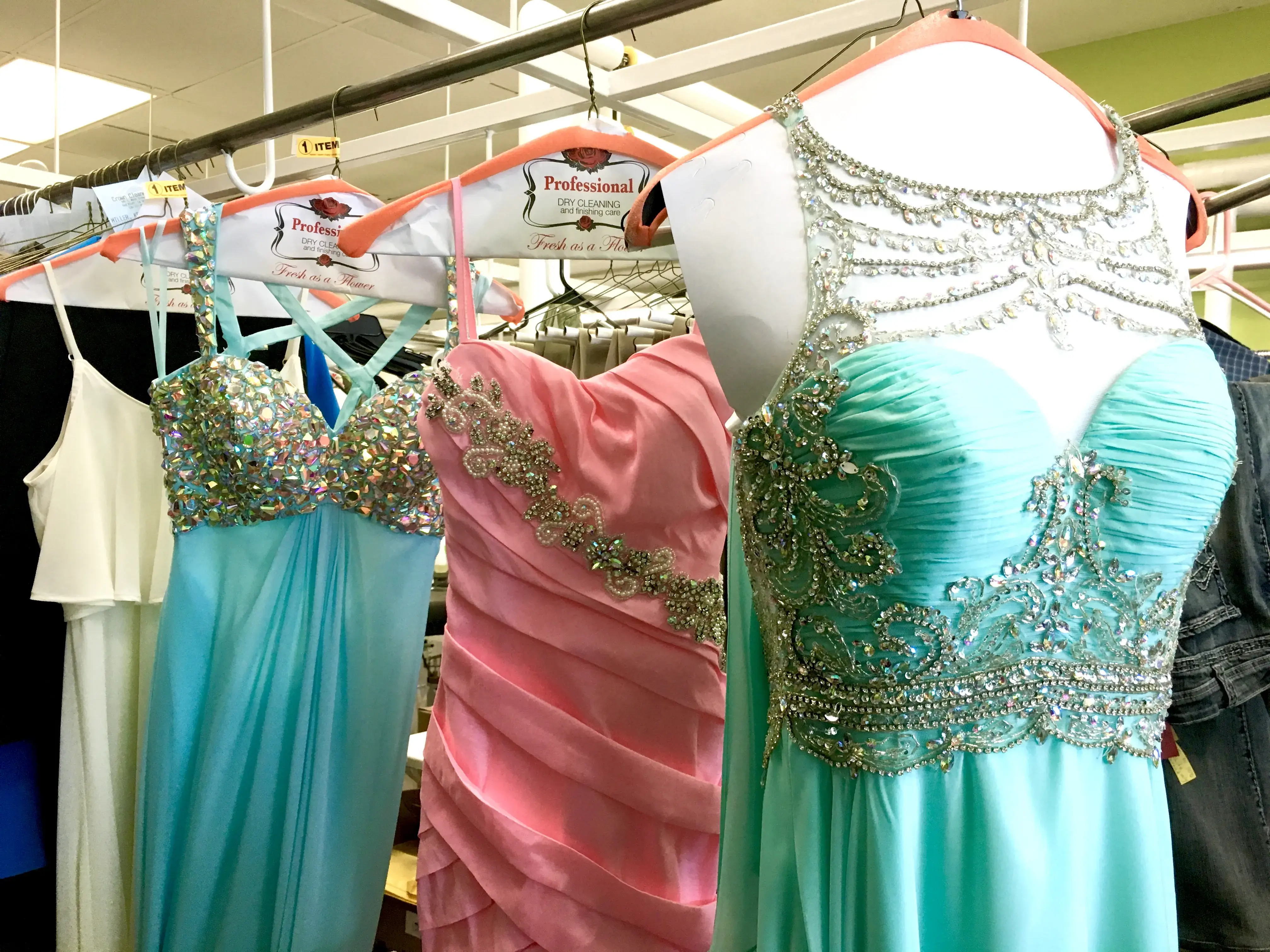 Crown Cleaners and Tuxedos location