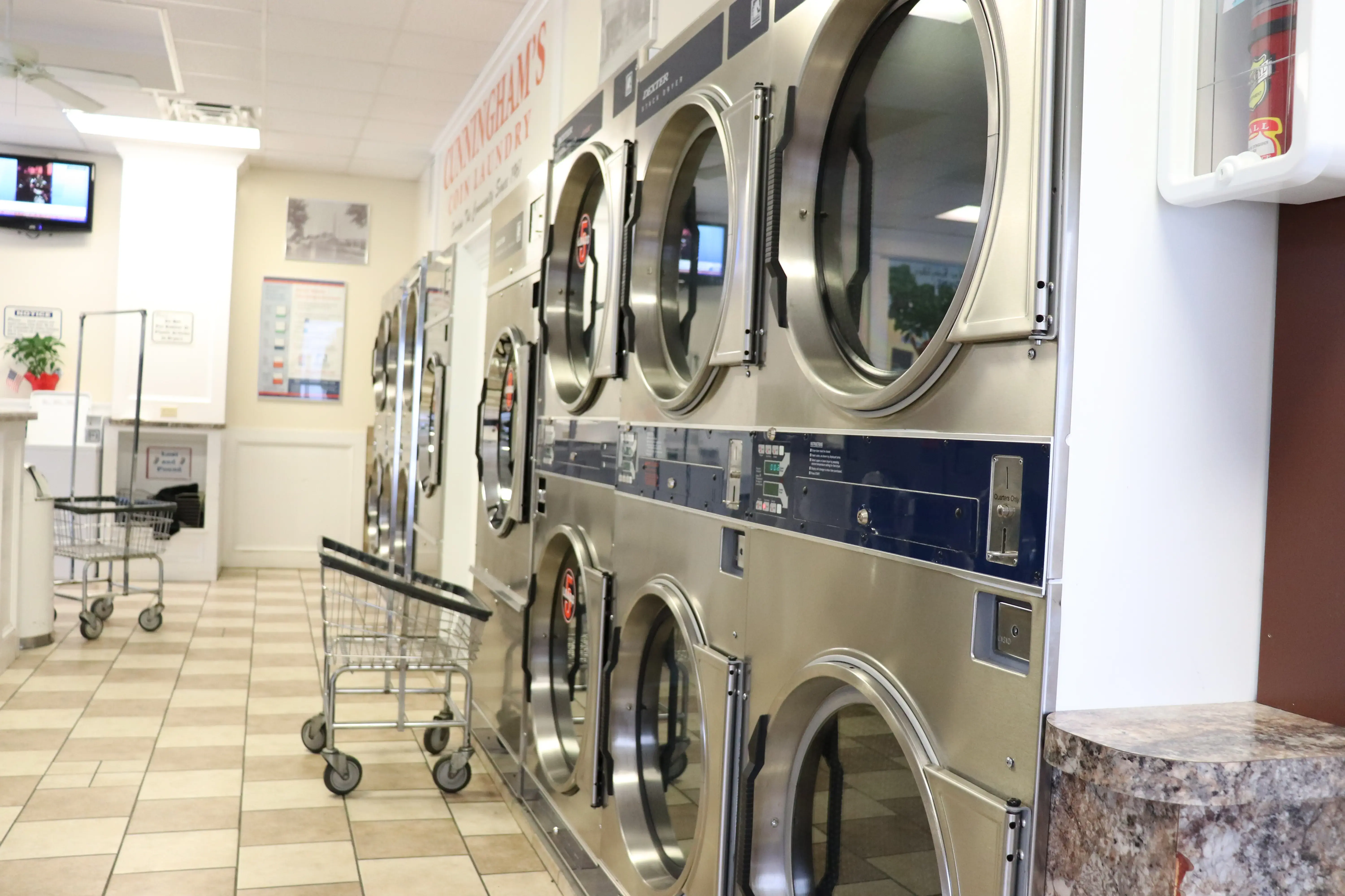 Cunningham's Laundromat location