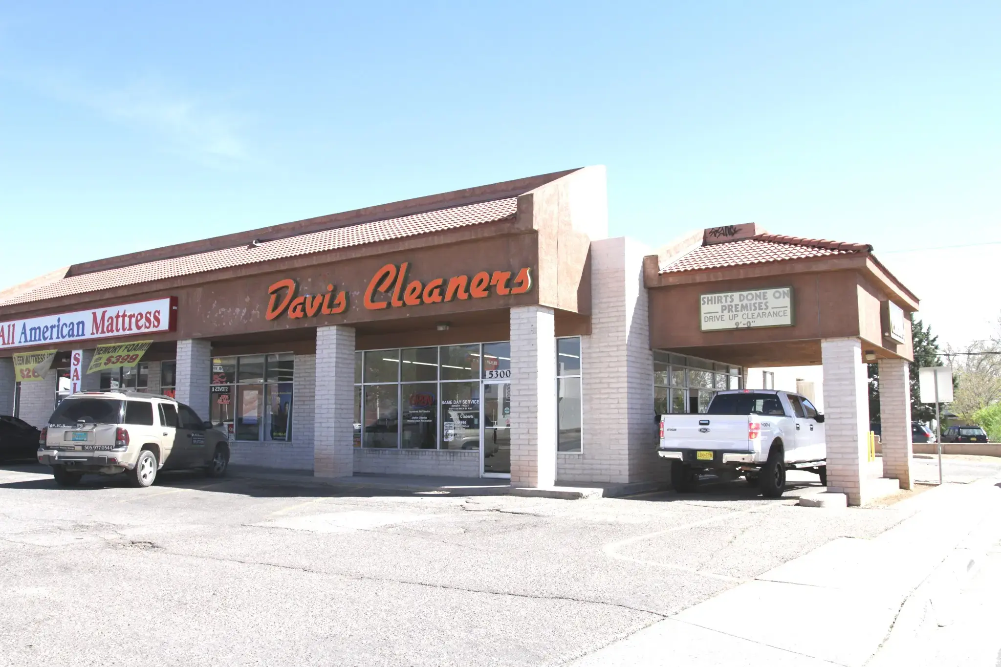 Davis Cleaners location
