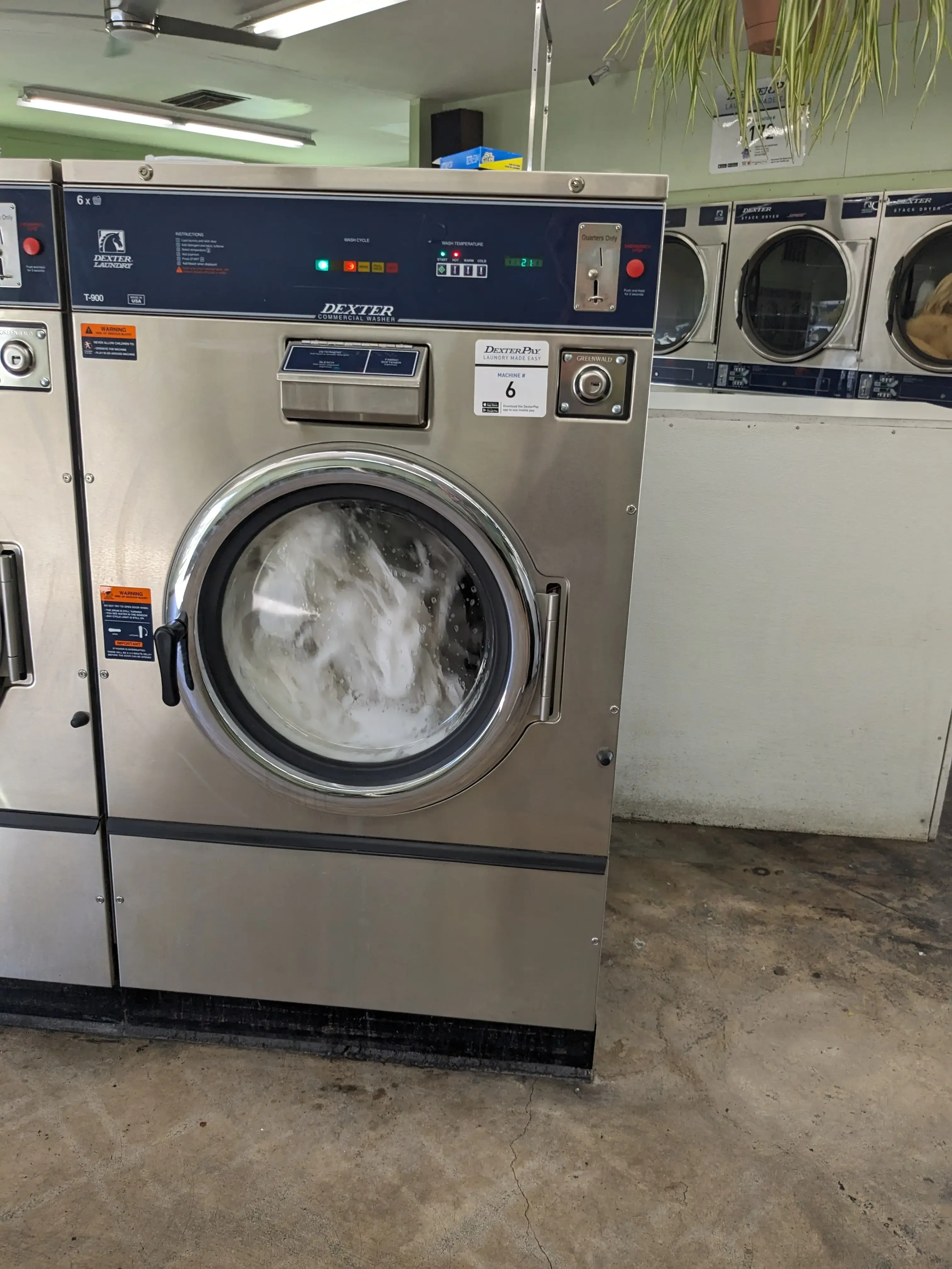 Dean's Village Laundromat location