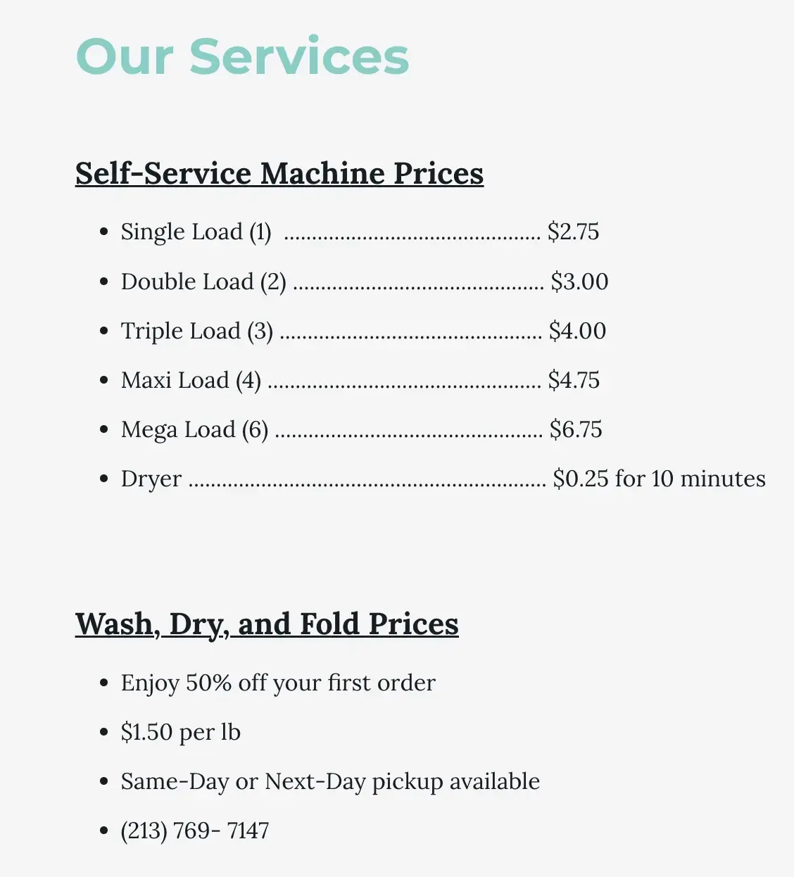 Deluxe Laundromat/ Lavanderia & Water | Open 24 Hours - Image 7