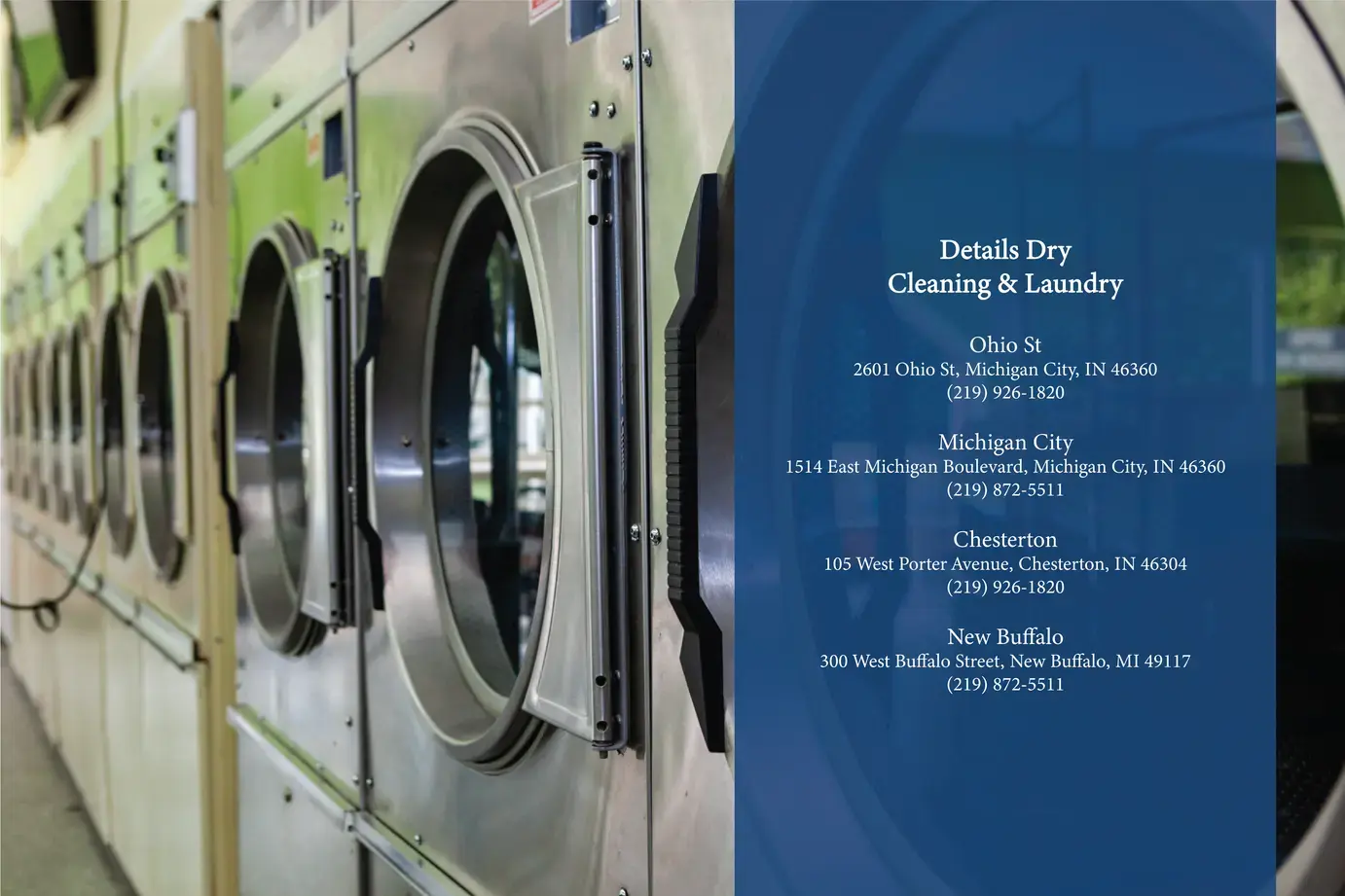 Details Dry Cleaning & Laundry - Ohio St location