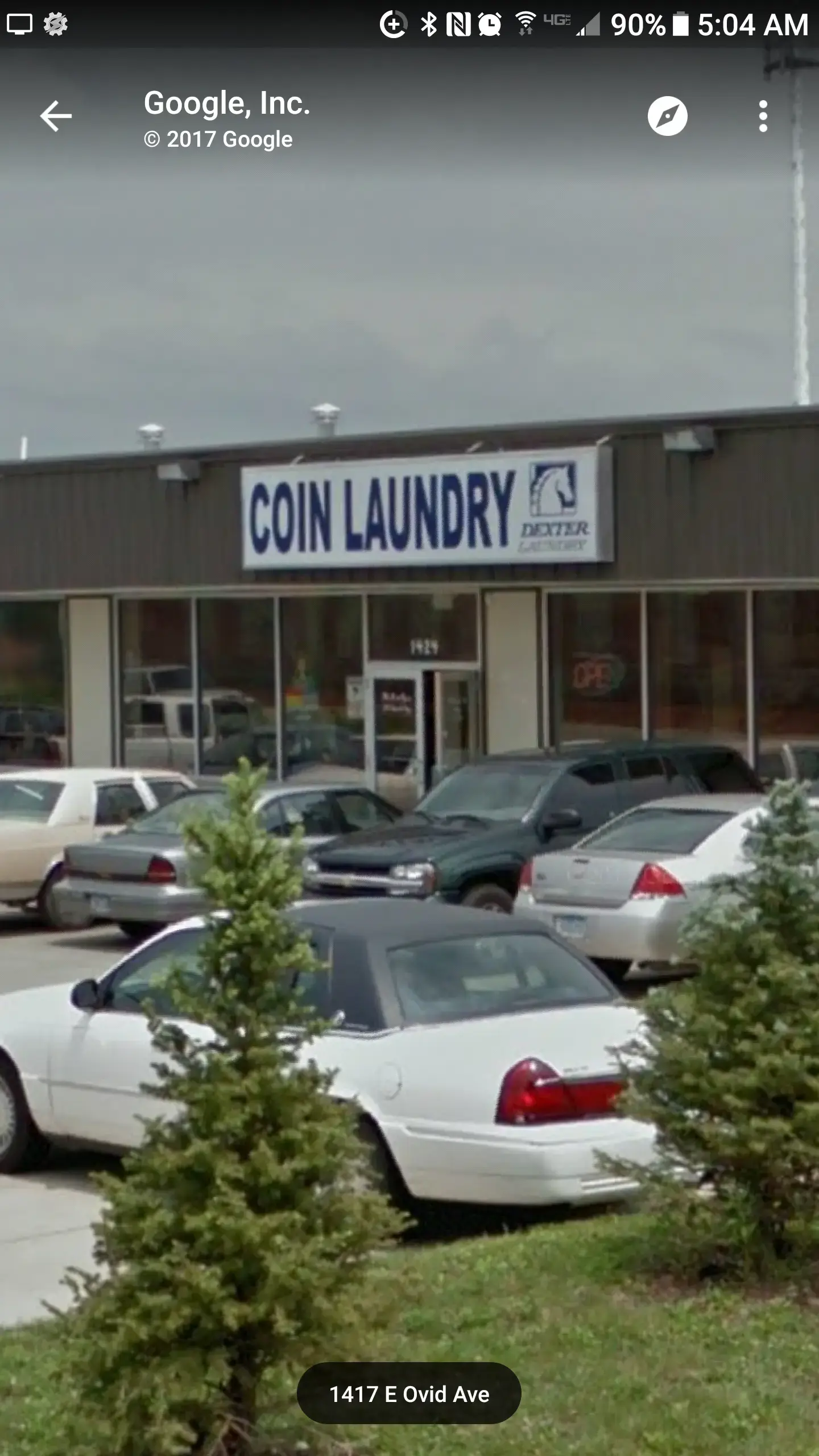 Dexter Coin Laundry location