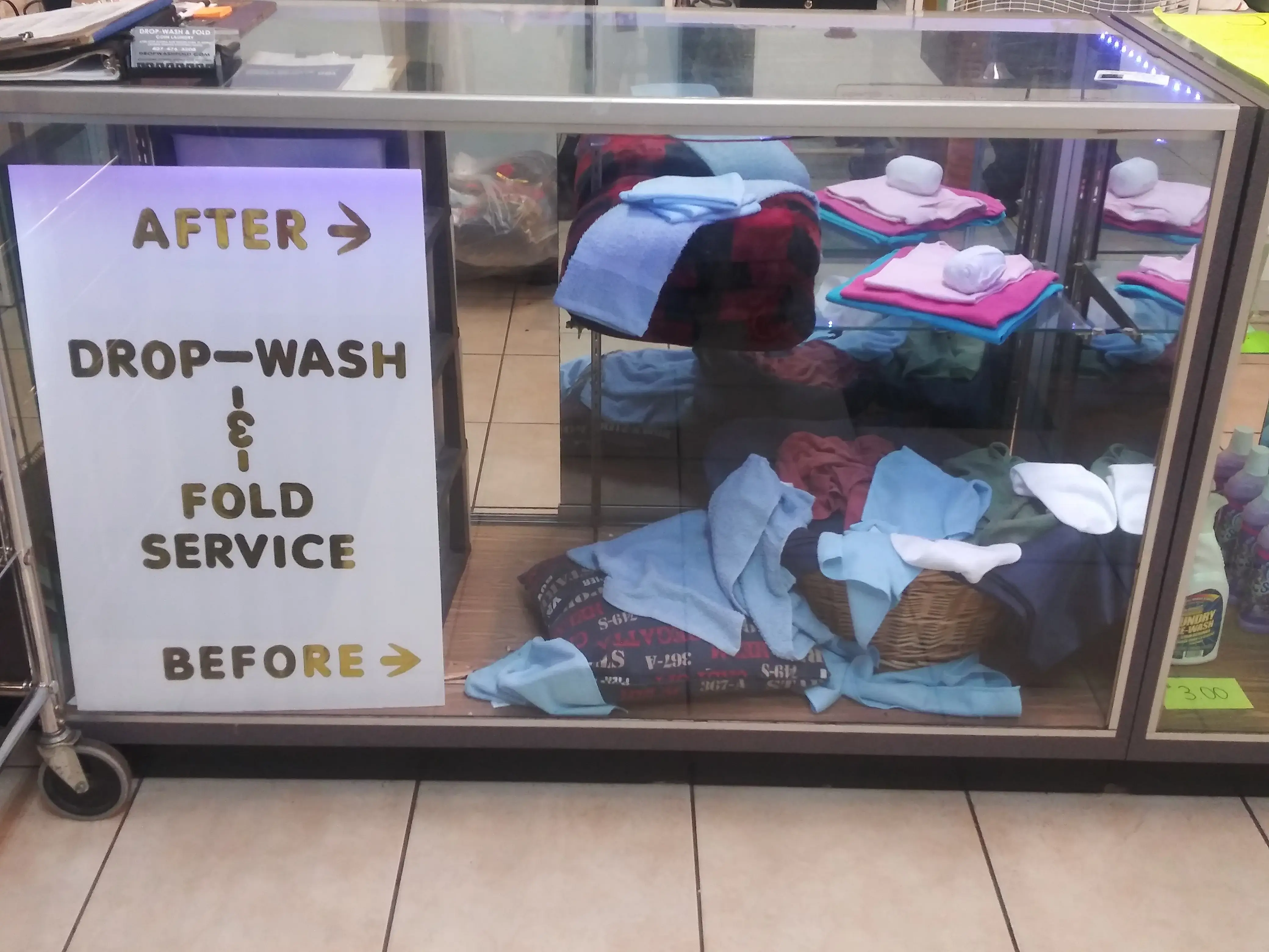 Drop - Wash & Fold Coin Laundry-Full Service Laundromat - Image 16