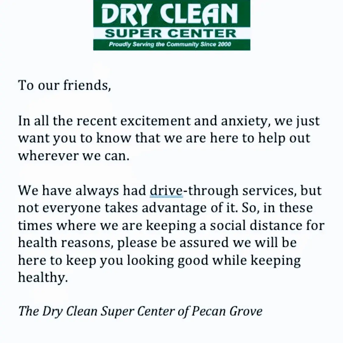 Dry Clean Super Center - Pecan Grove - Image 7