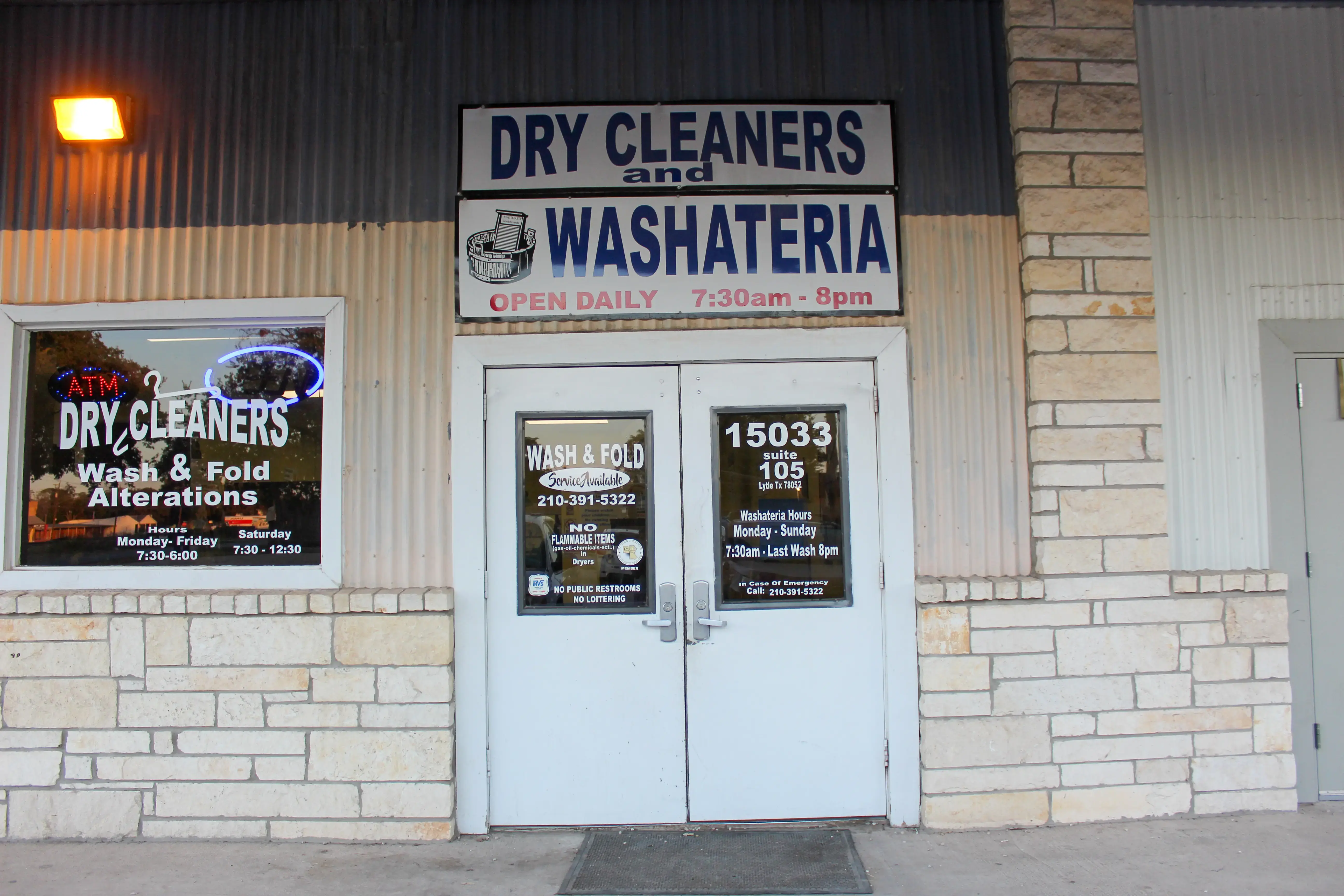 Dry Cleaners and Washateria in Lytle - Image 1