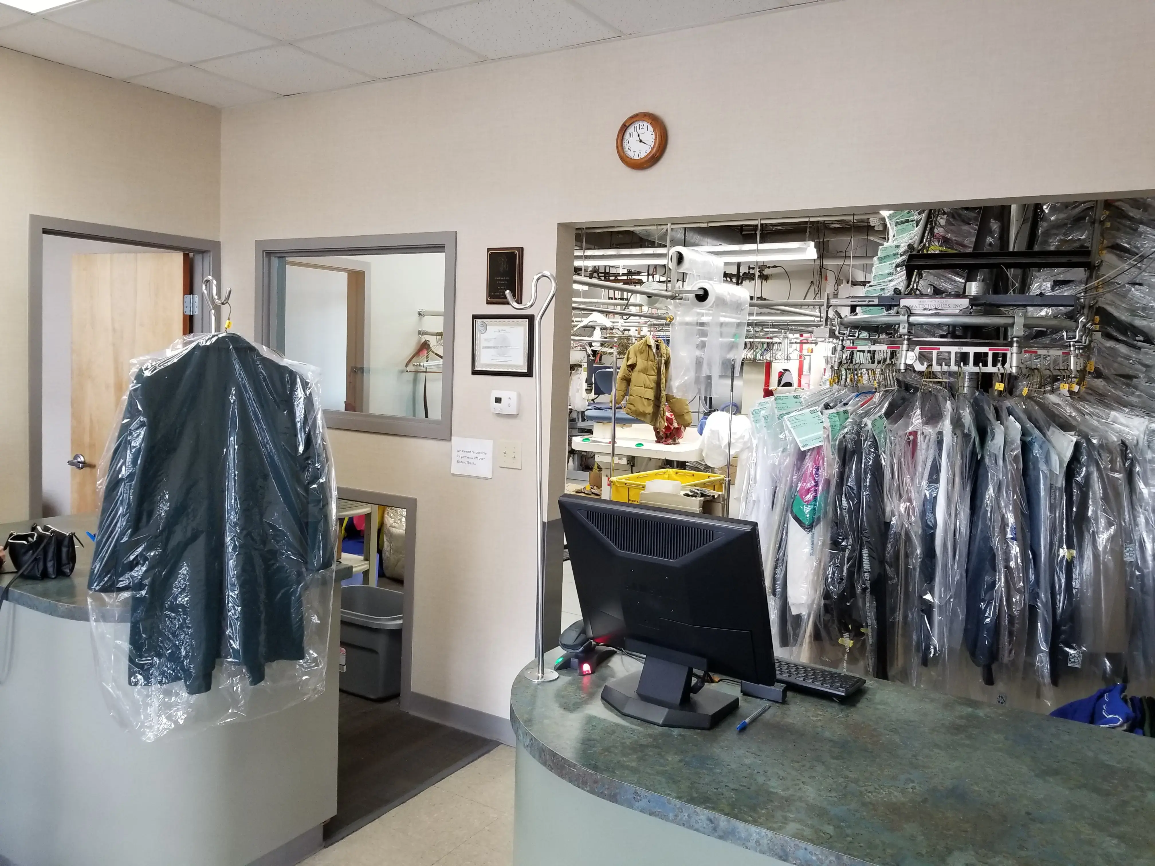 Dry Cleaning Butler location