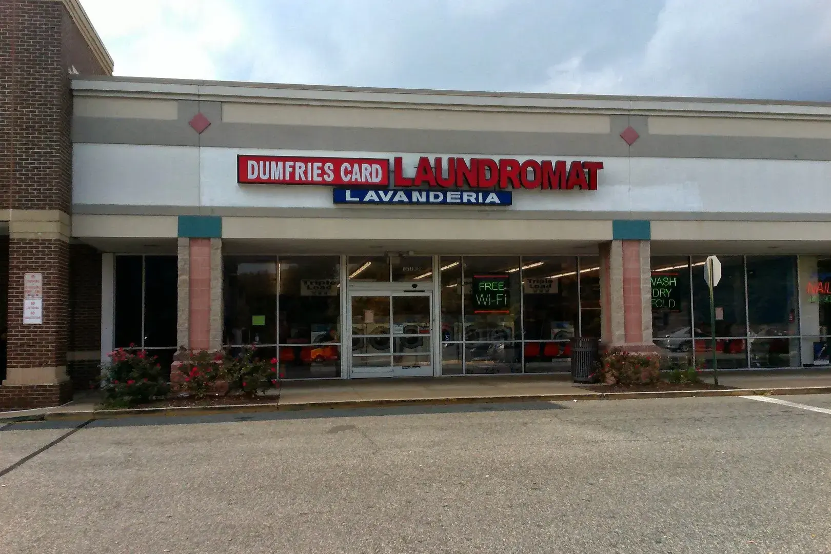 Dumfries Card Laundromat location