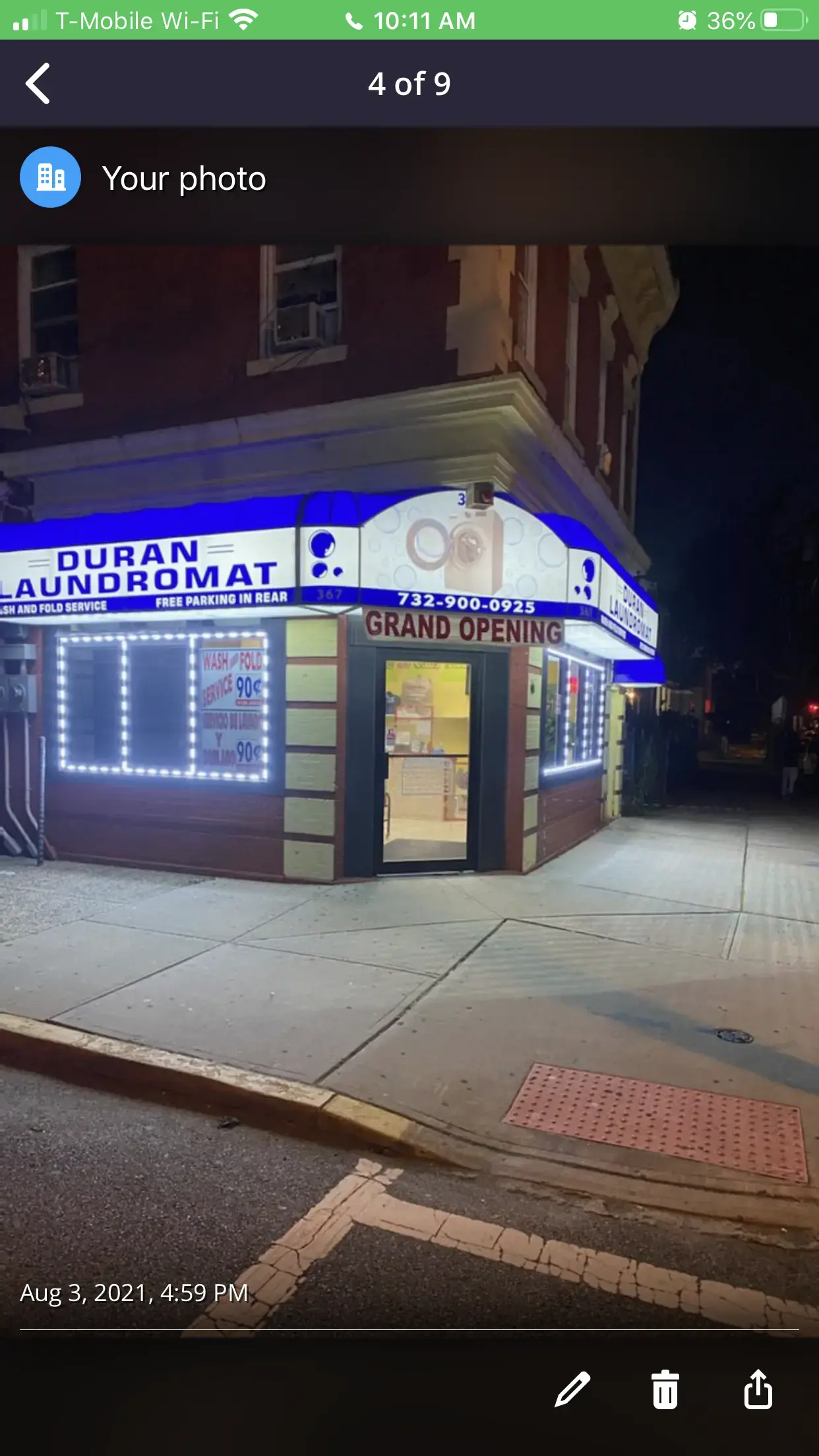 Duran Laundromat location