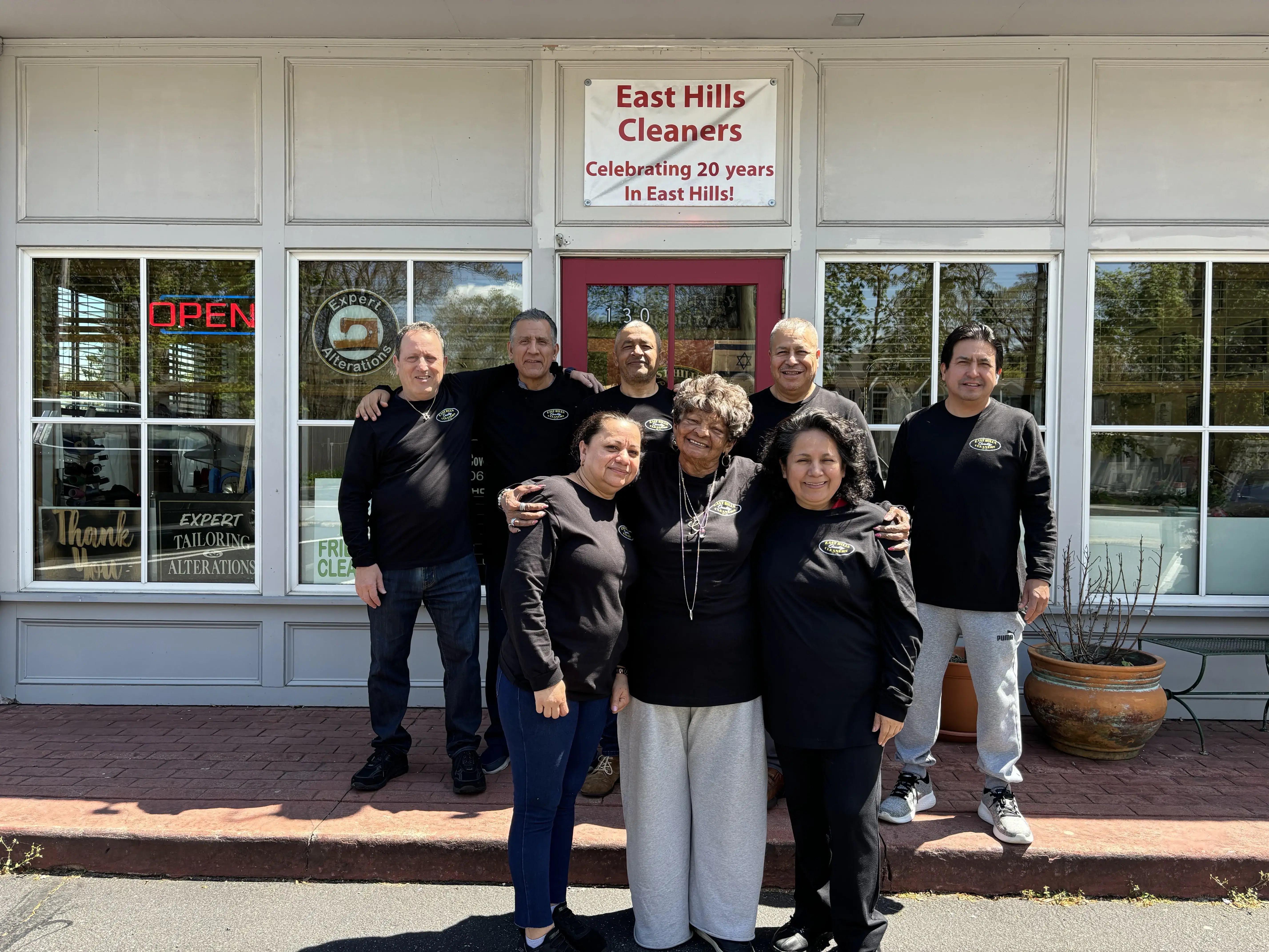 East Hills Cleaners location