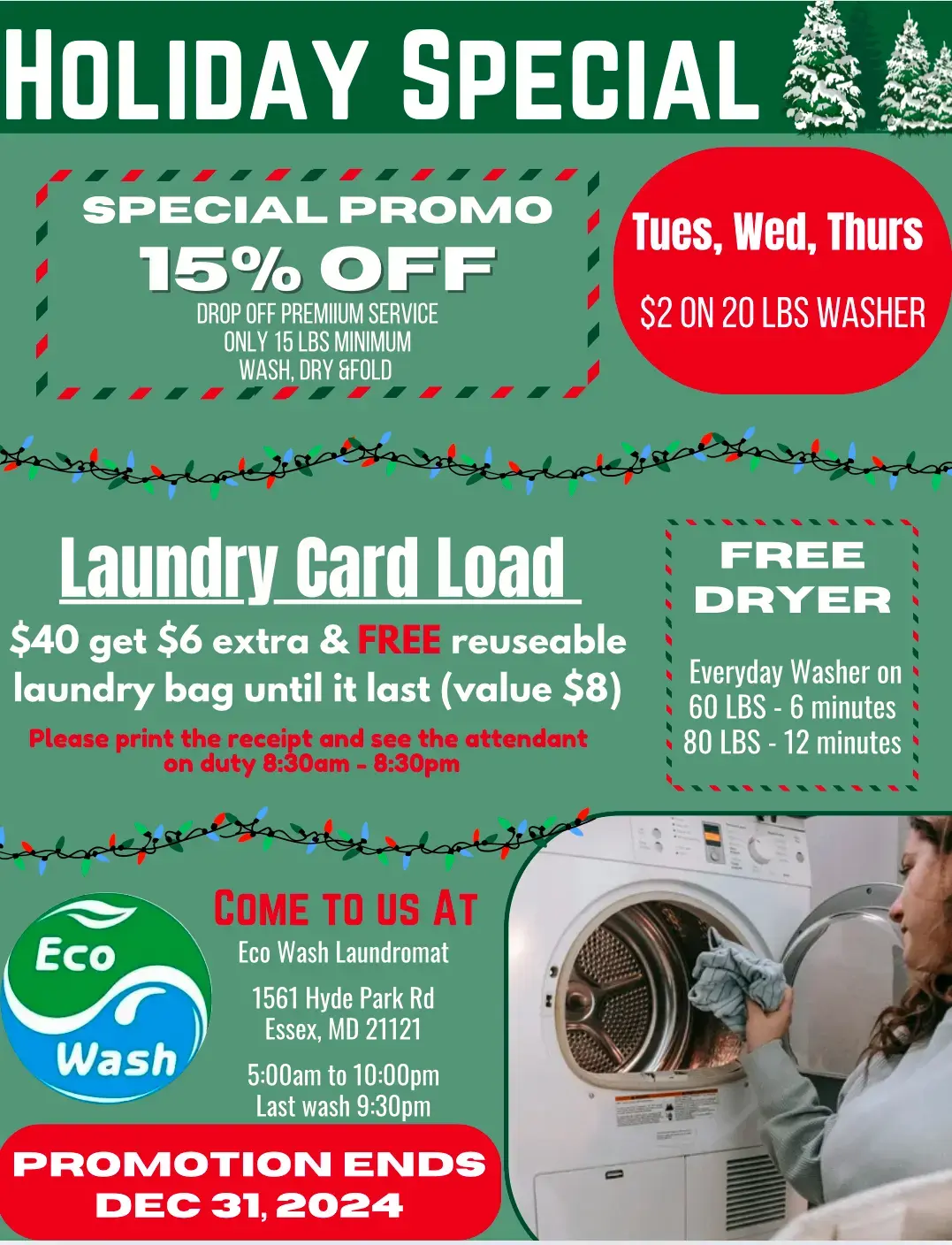 Eco Wash Laundromat - Essex - Image 12