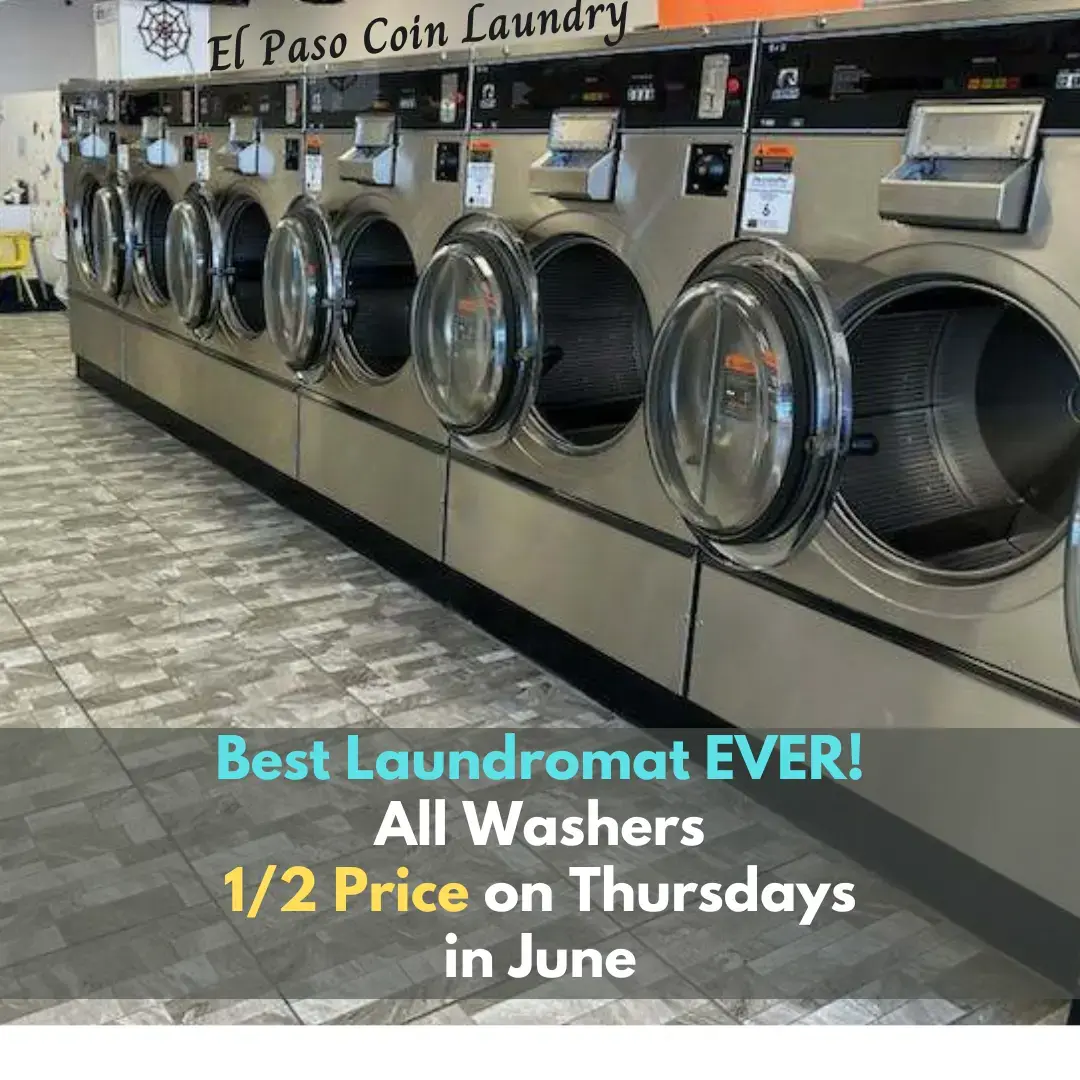 El Paso Coin Laundry and Wash Dry Fold Drop Off Service - Image 2