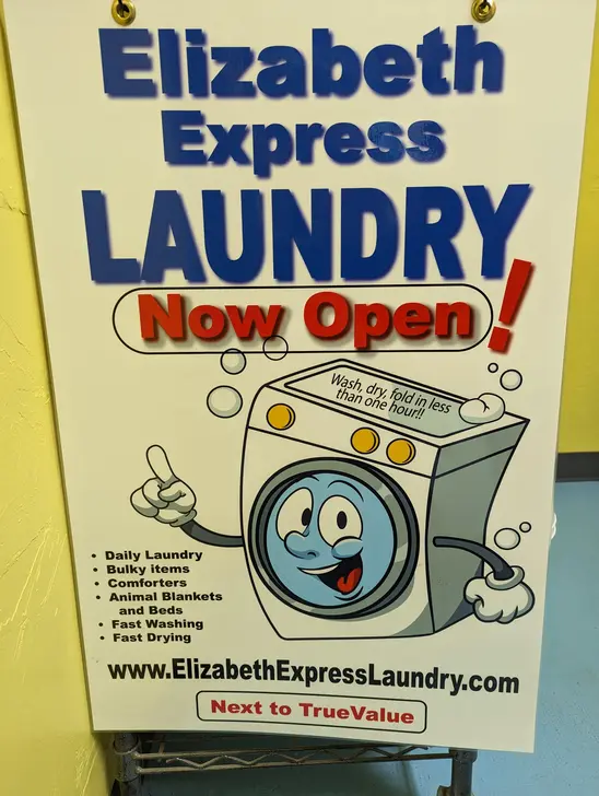Elizabeth Express Laundry location