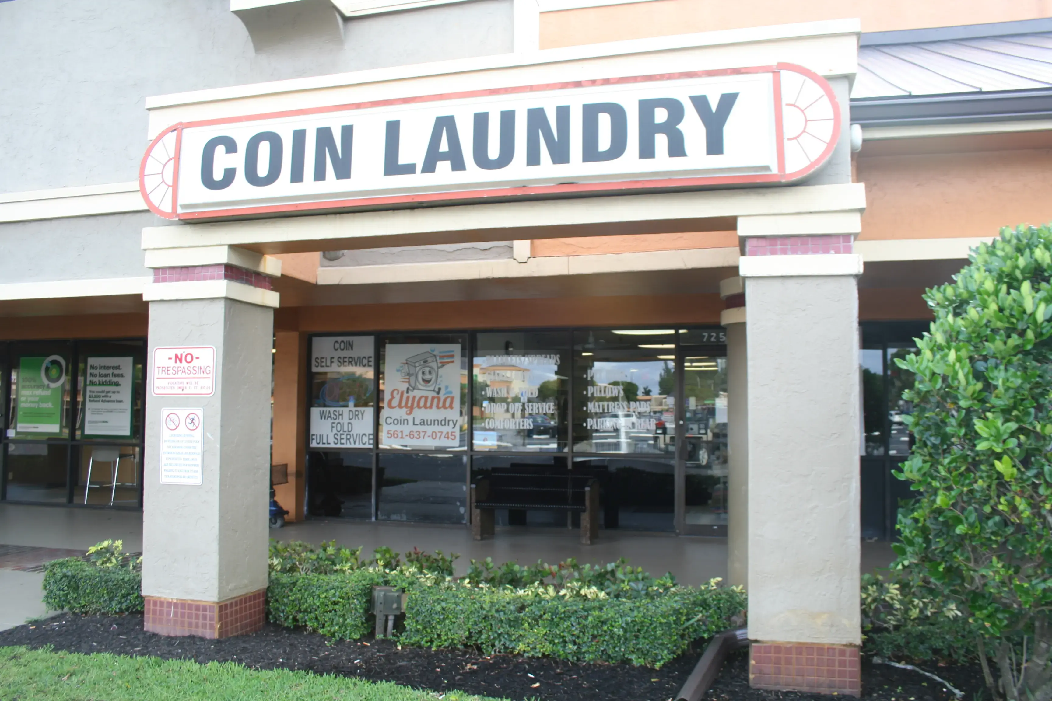 Elyana Coin Laundry - Oriole Plaza location