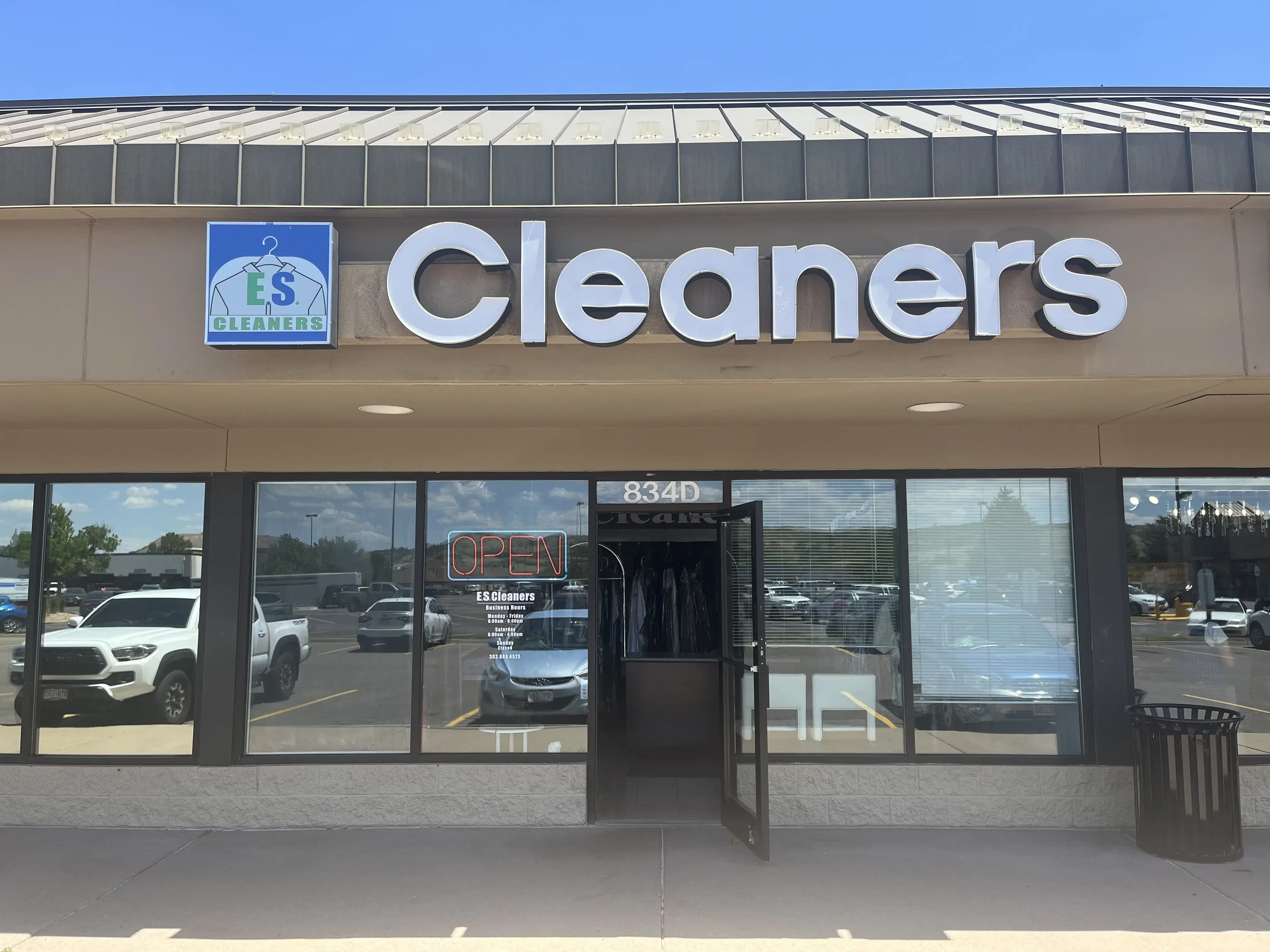 E.S Cleaners location