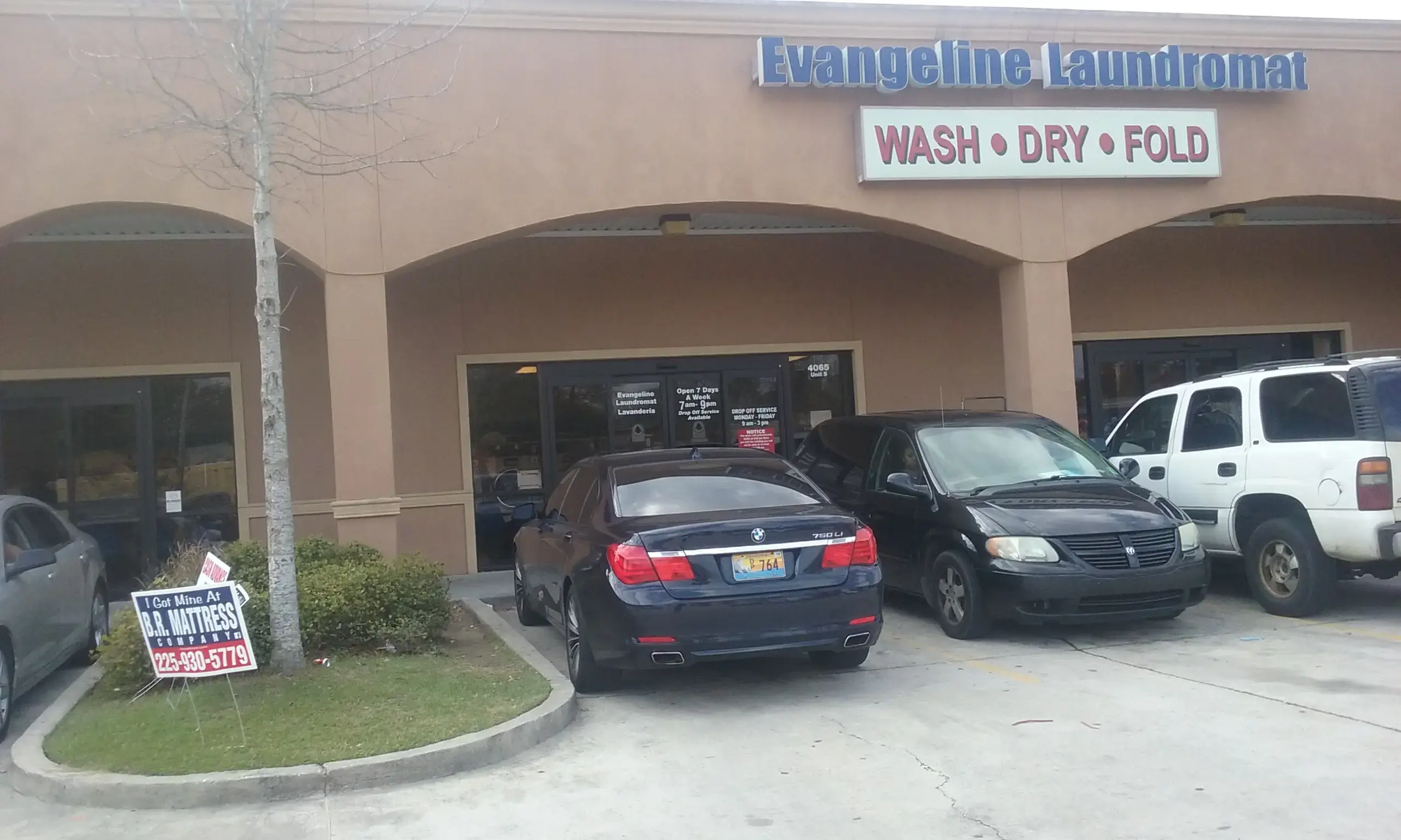 Evangeline Laundry location