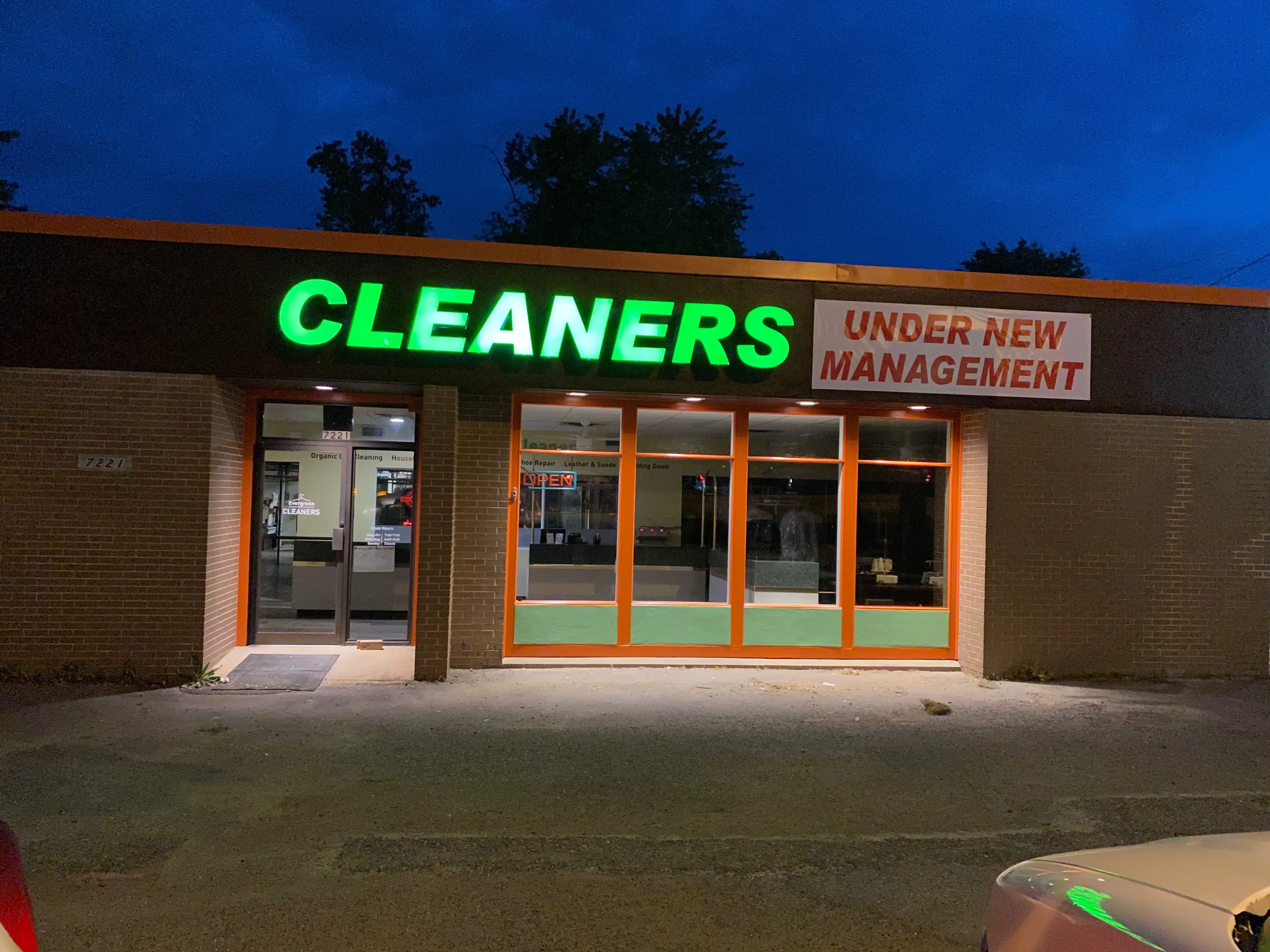 Evergreen Cleaners, Inc. location