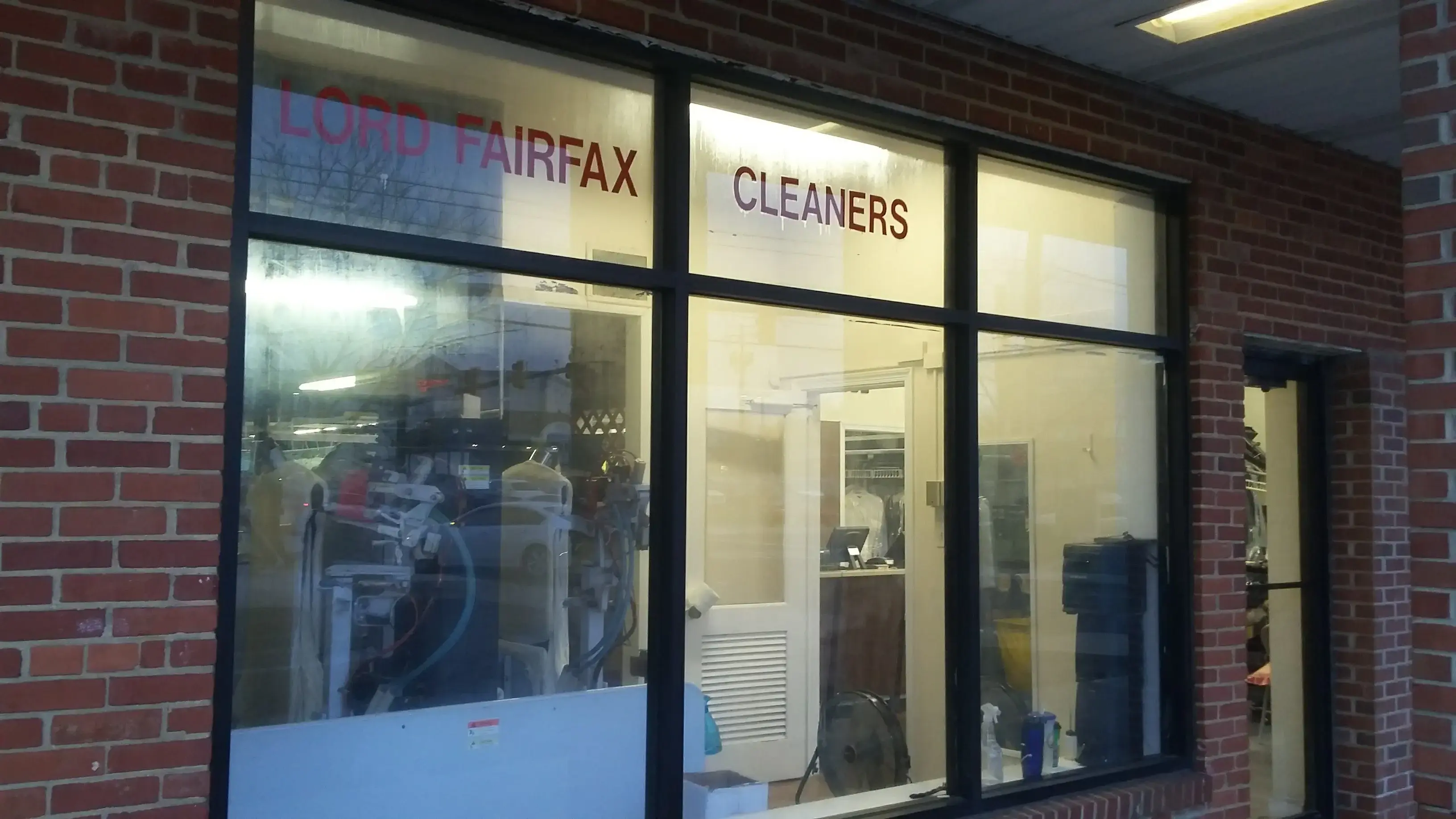 Fairfax Dry Cleaners location