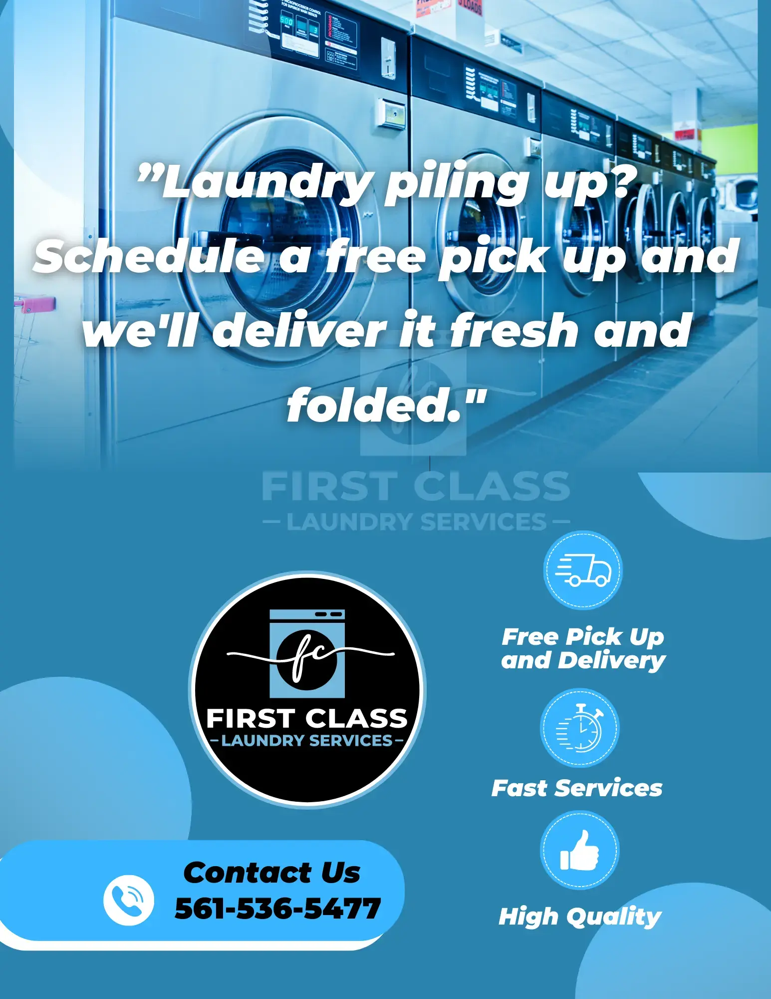 First Class Laundry Services thumbnail 7