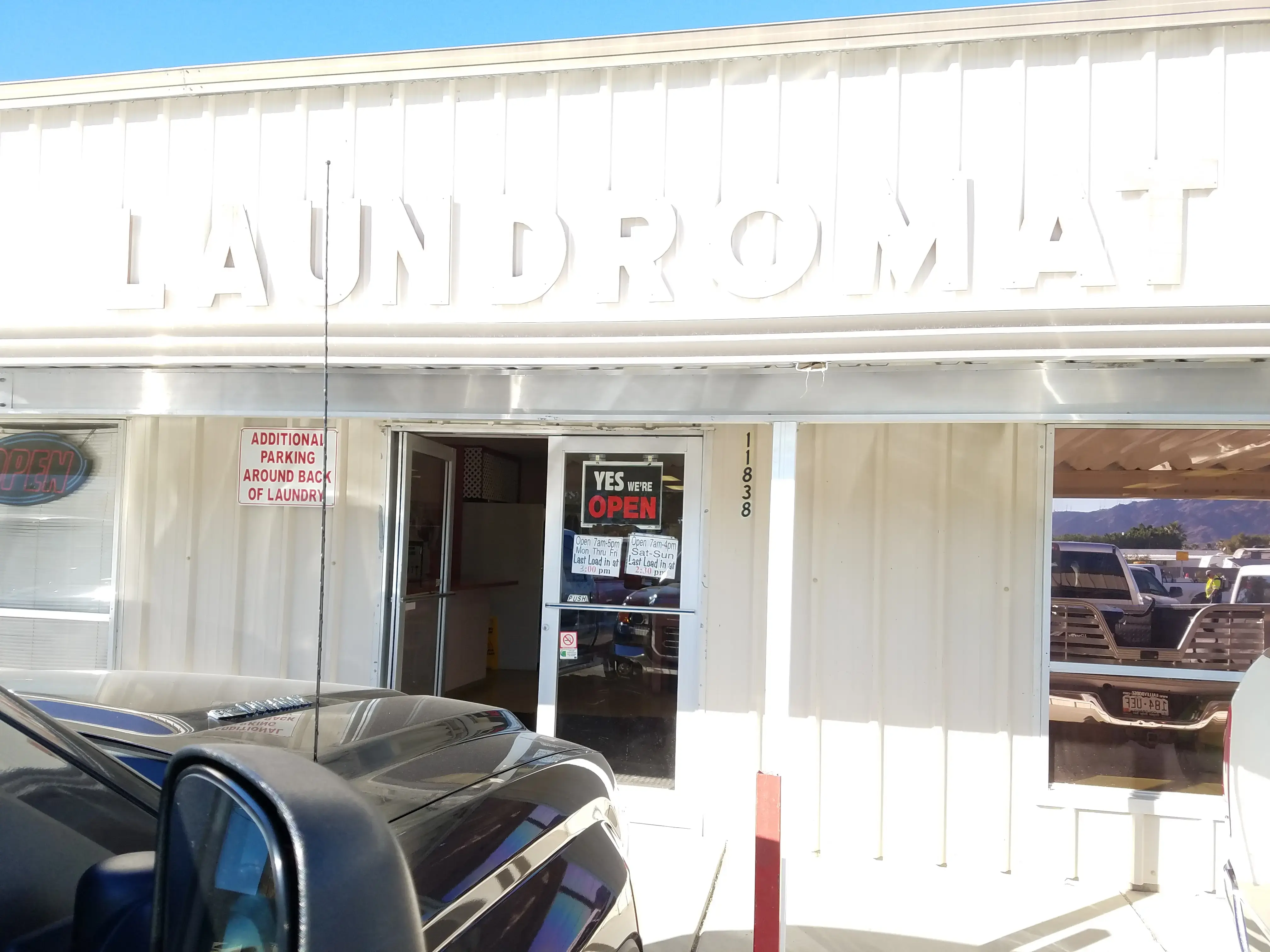Foothills Laundromat location