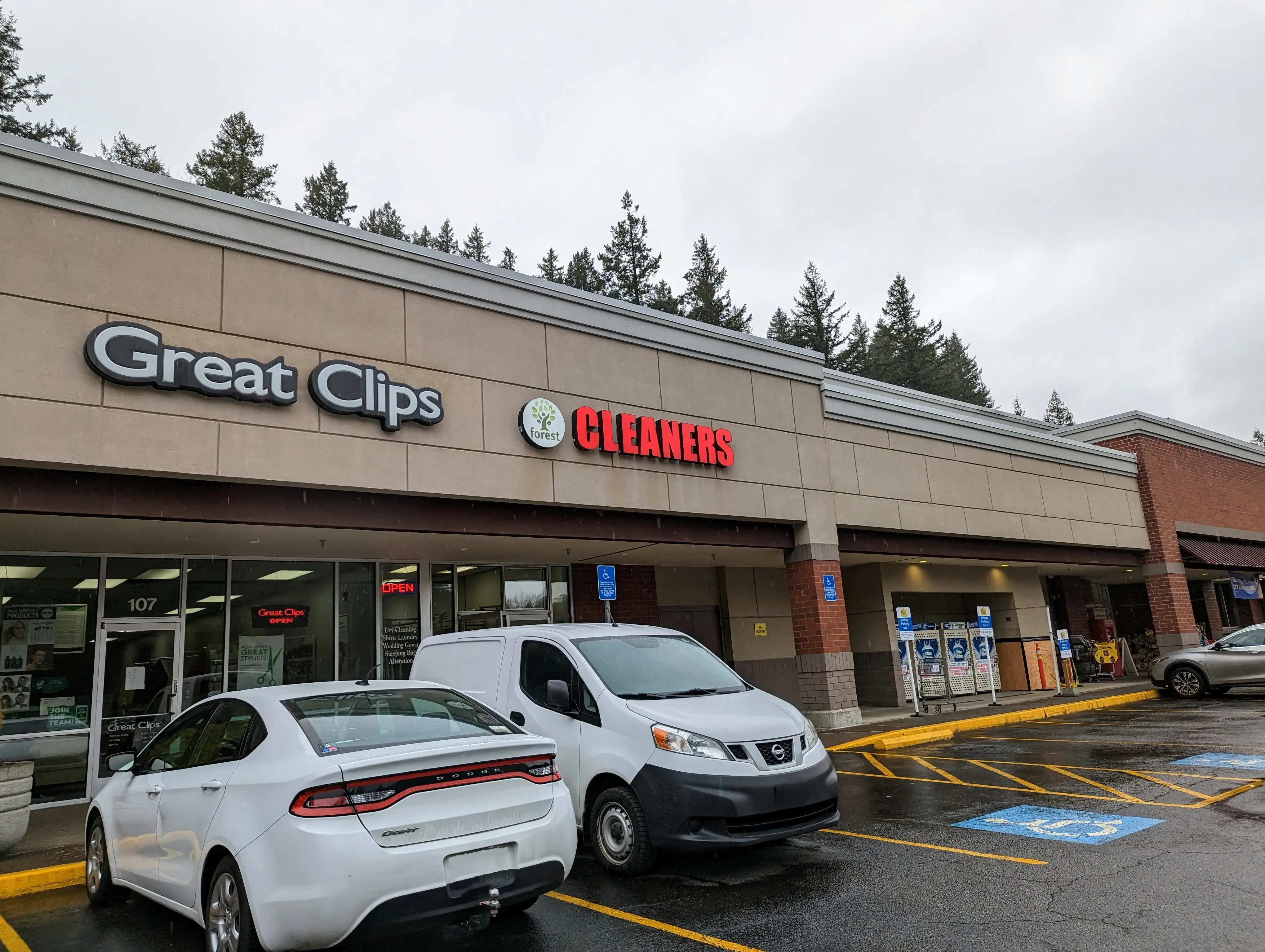 Forest Cleaners location