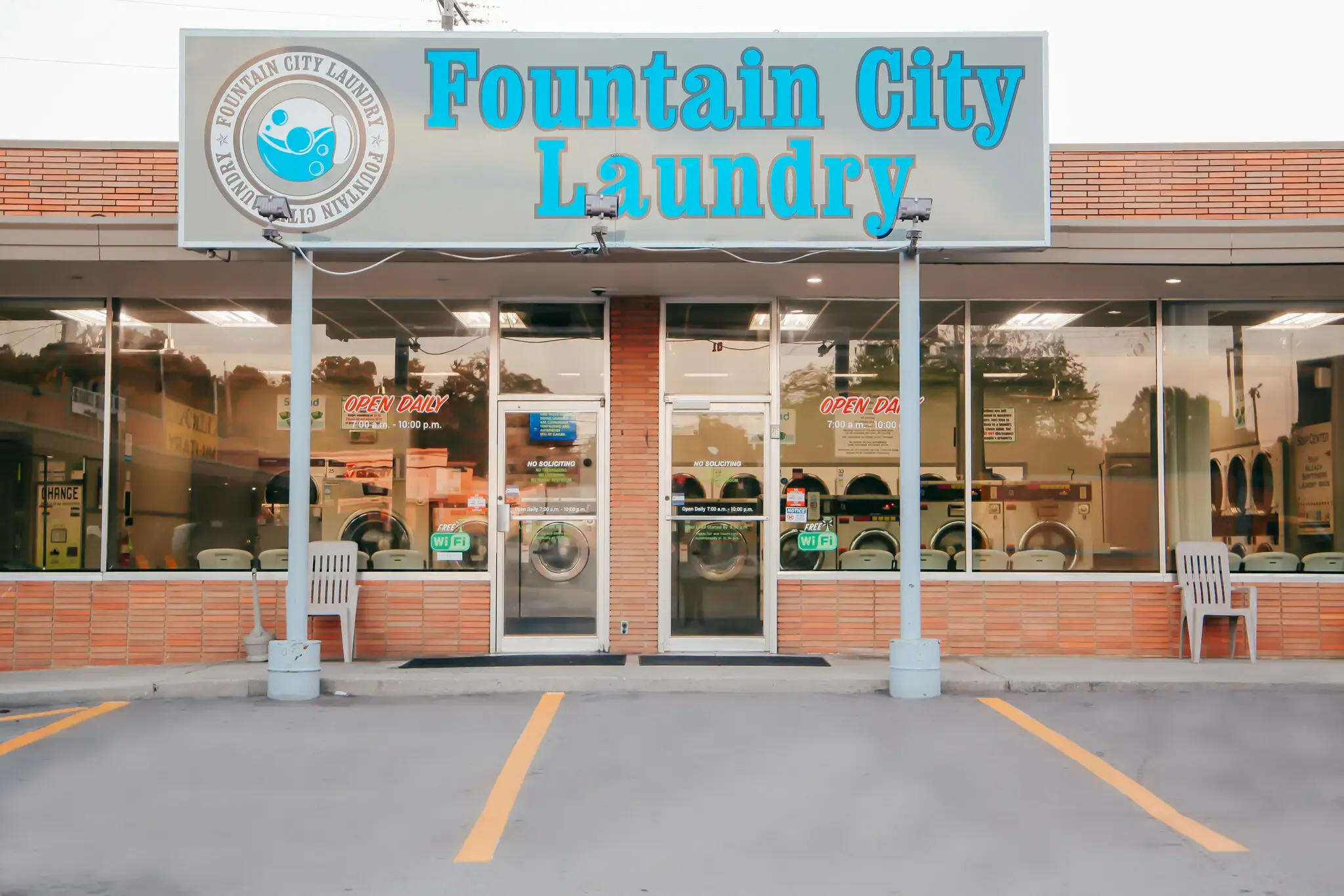 Fountain City Laundry location