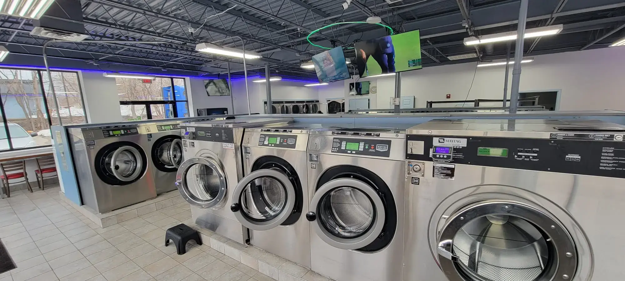 frama laundromat for wash and fold. location