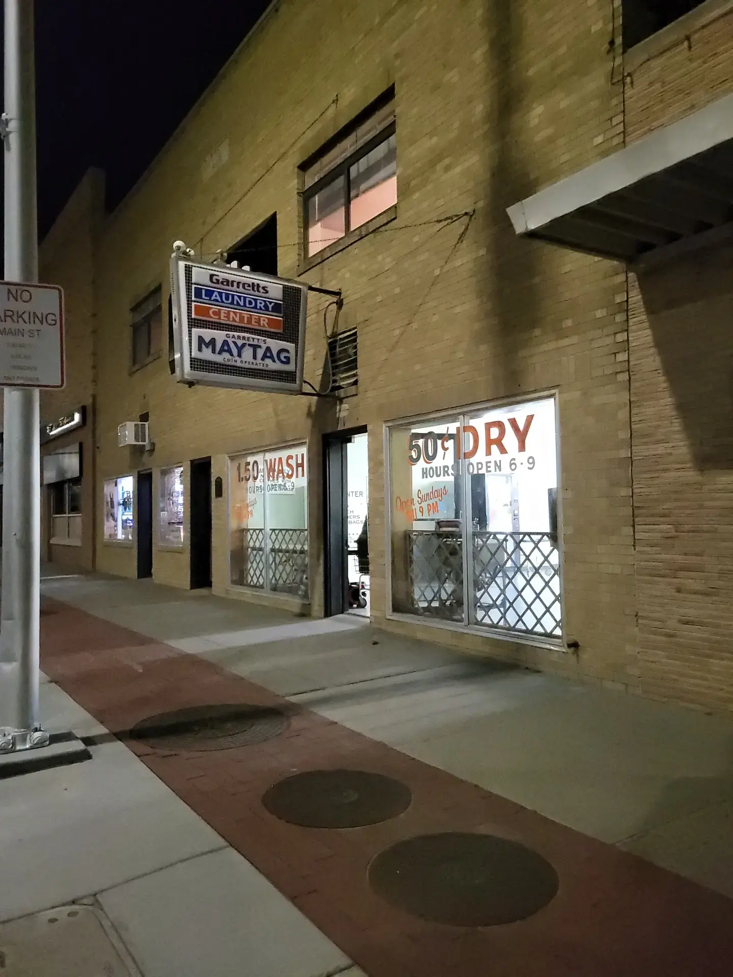 Garrett's Laundromat location