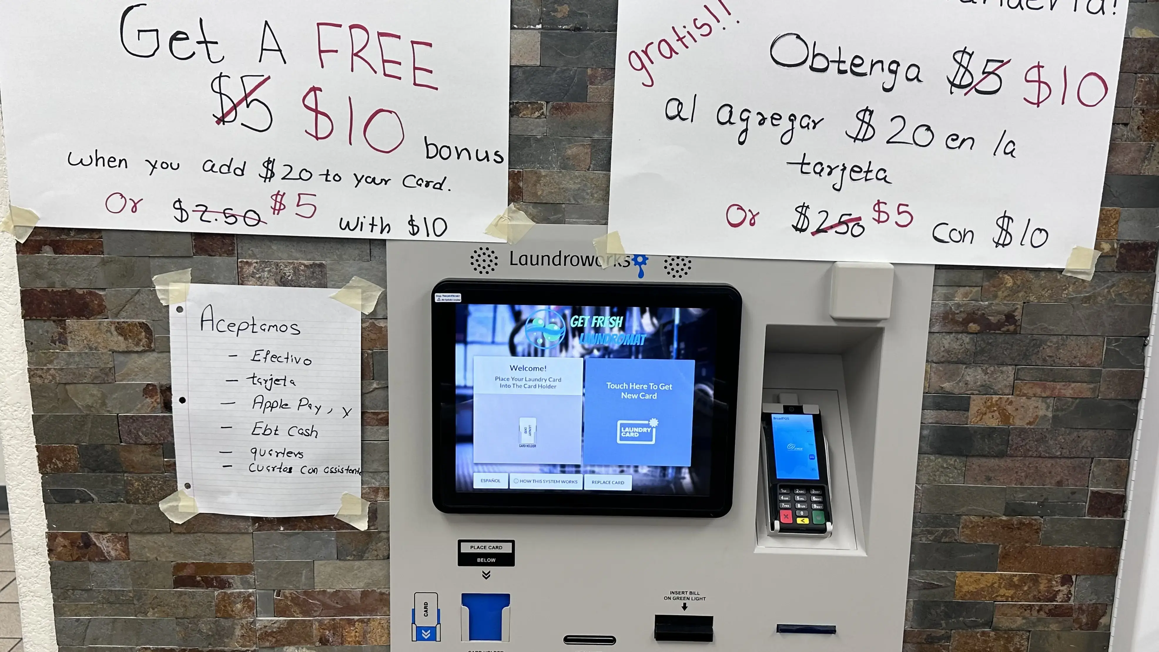 GET FRESH LAUNDROMAT location