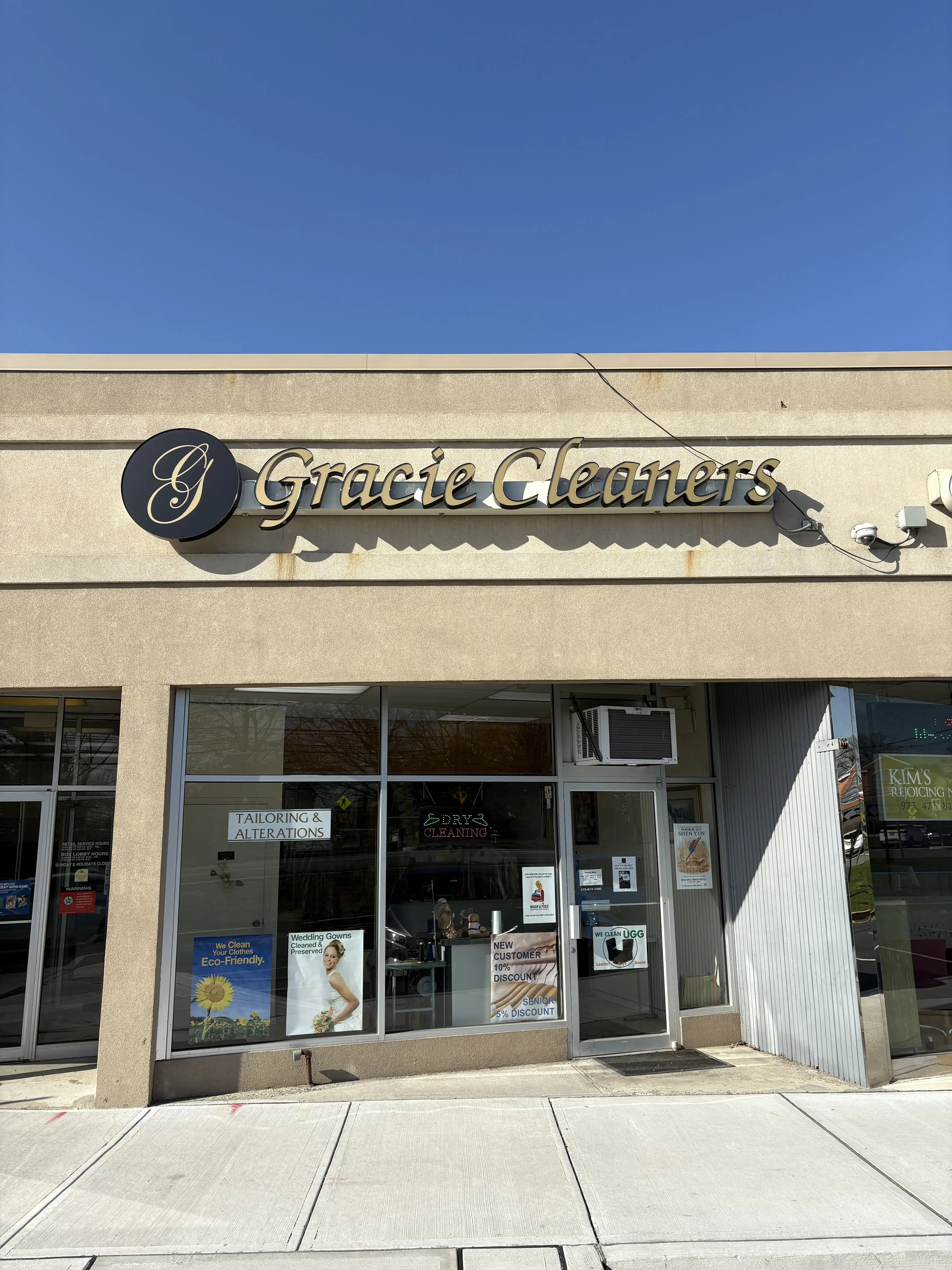 Gracie Cleaners - Clifton, NJ location