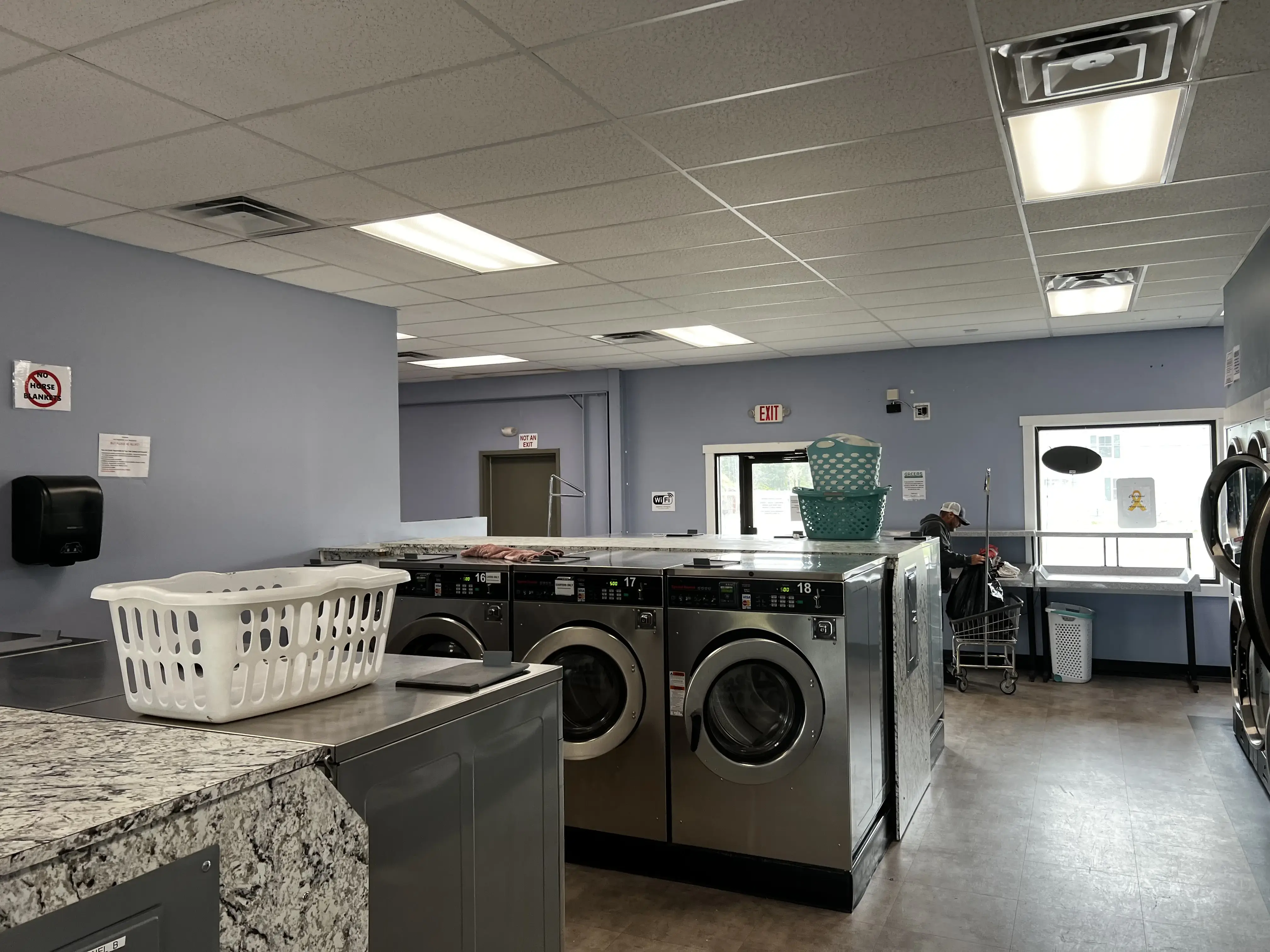 Greer’s Milton Laundromat location