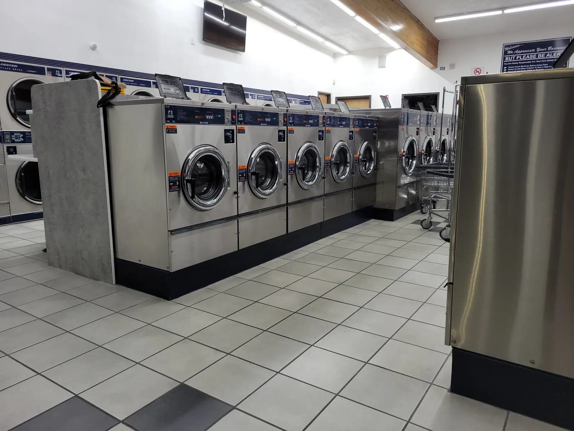 Harold's laundry location