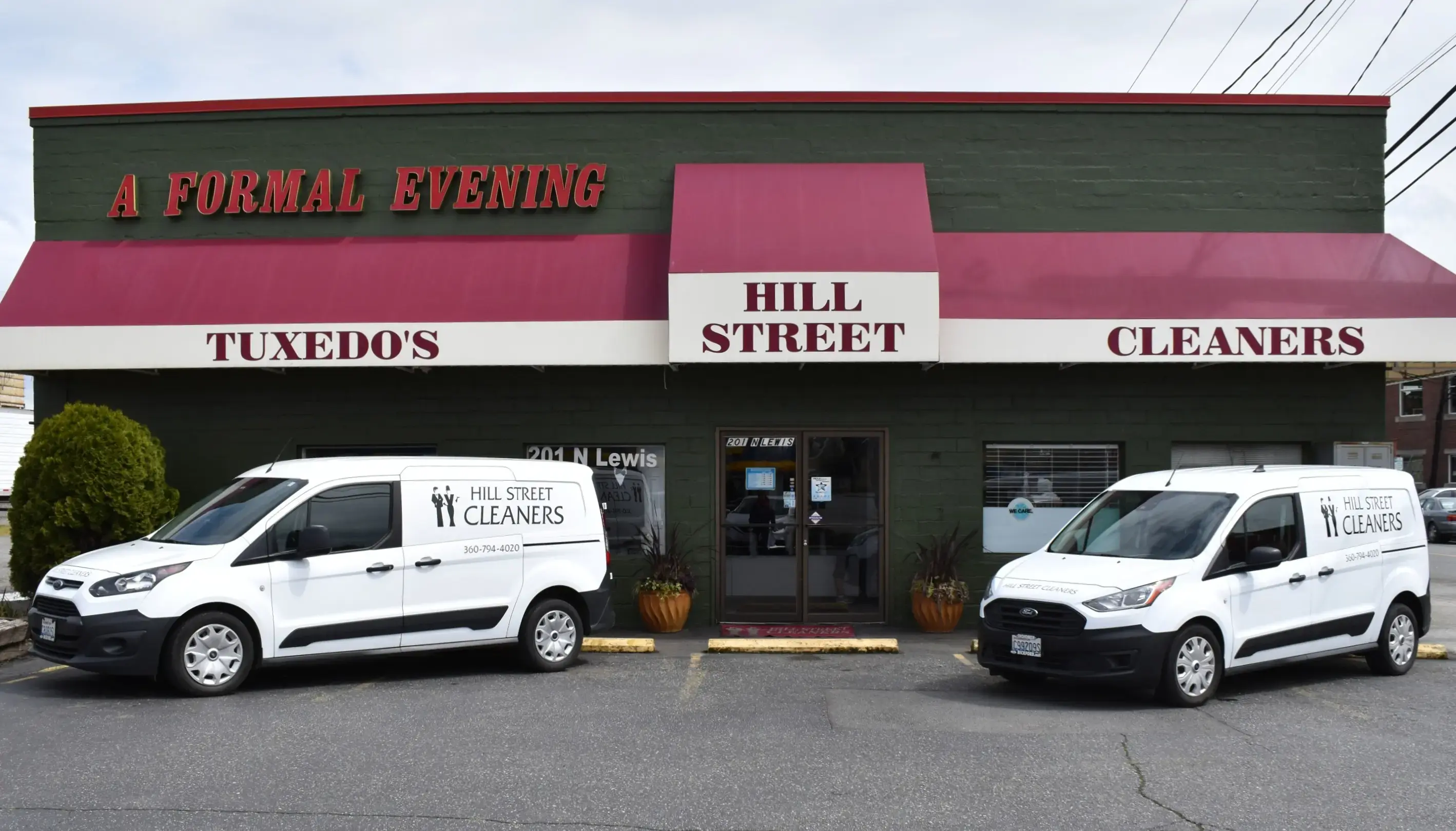 Hill Street Cleaners location