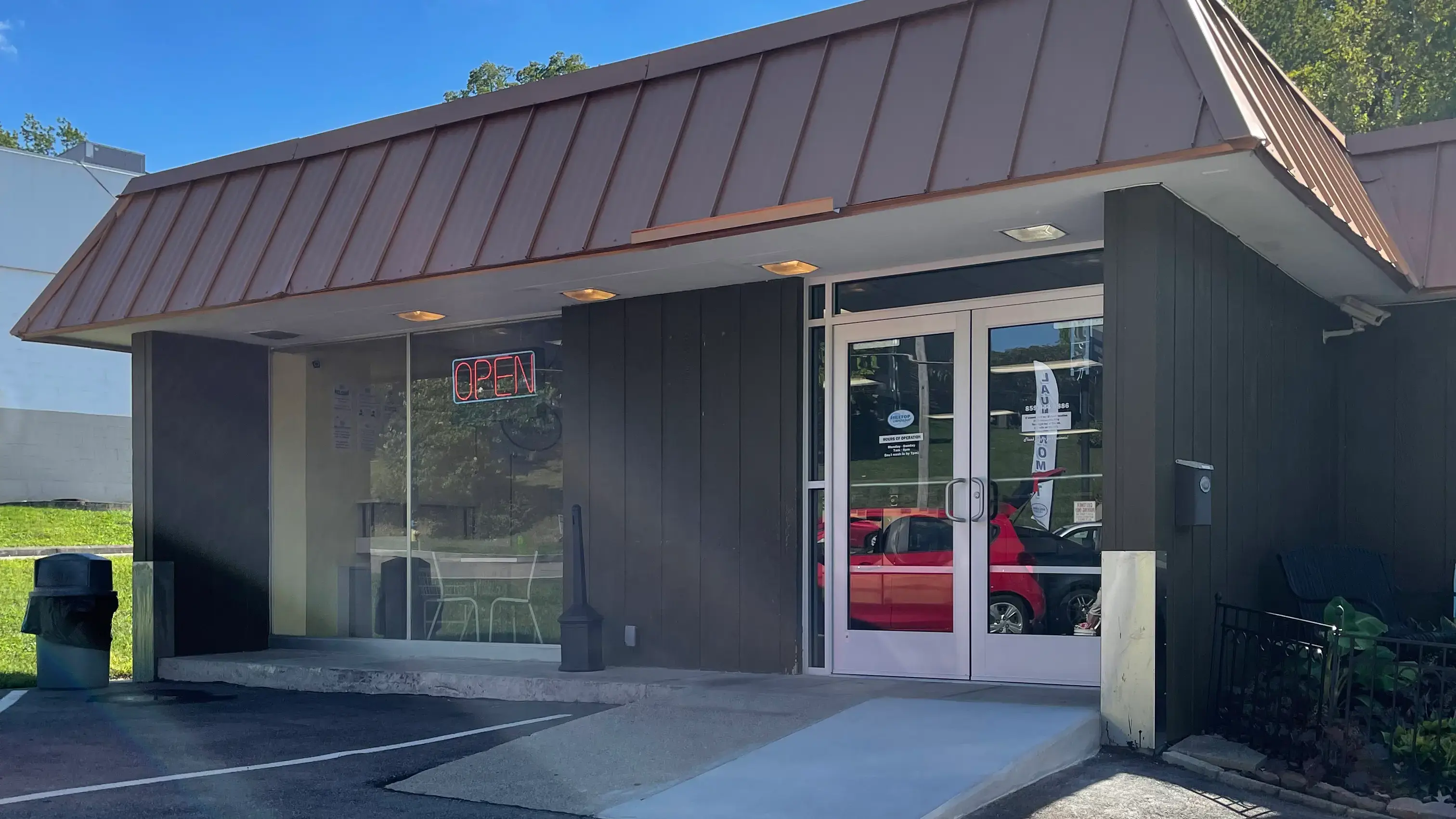 Hilltop Laundromat location