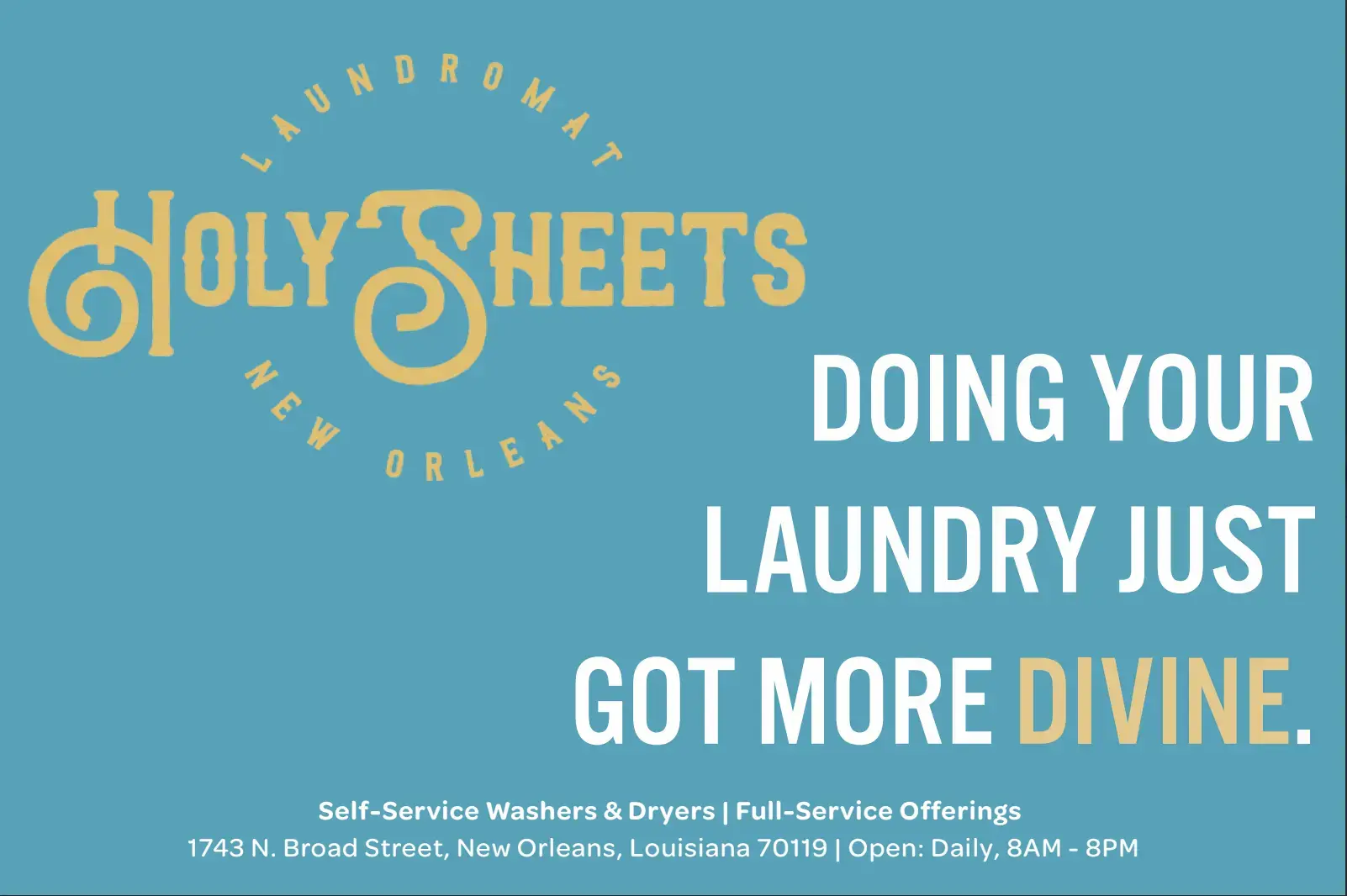 Holy Sheets Laundromat - Image 1
