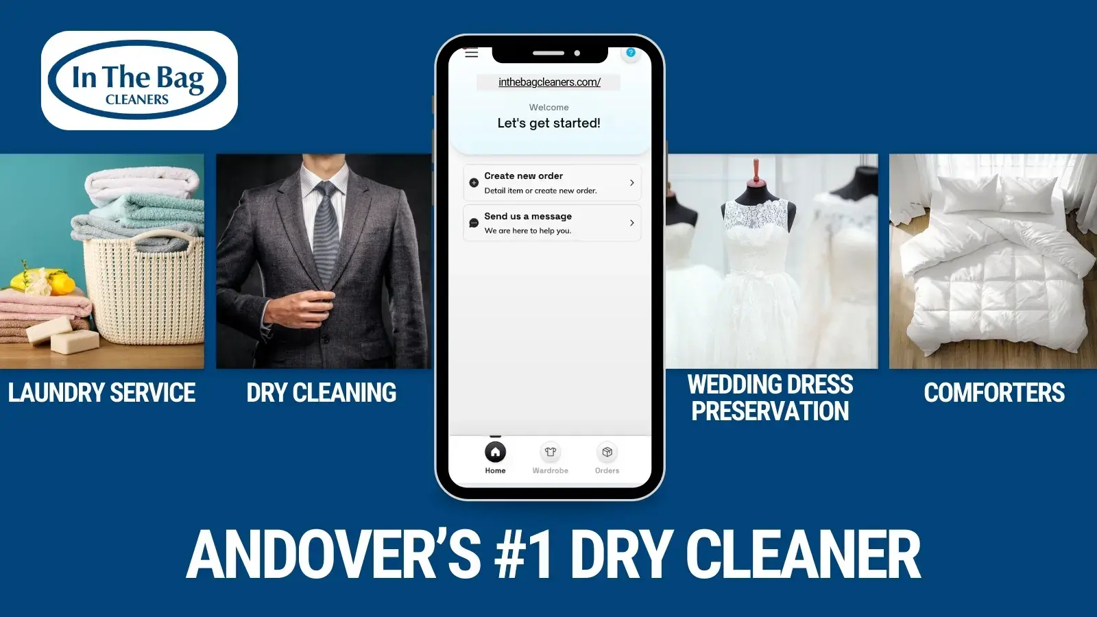 In The Bag Cleaners: Andover location