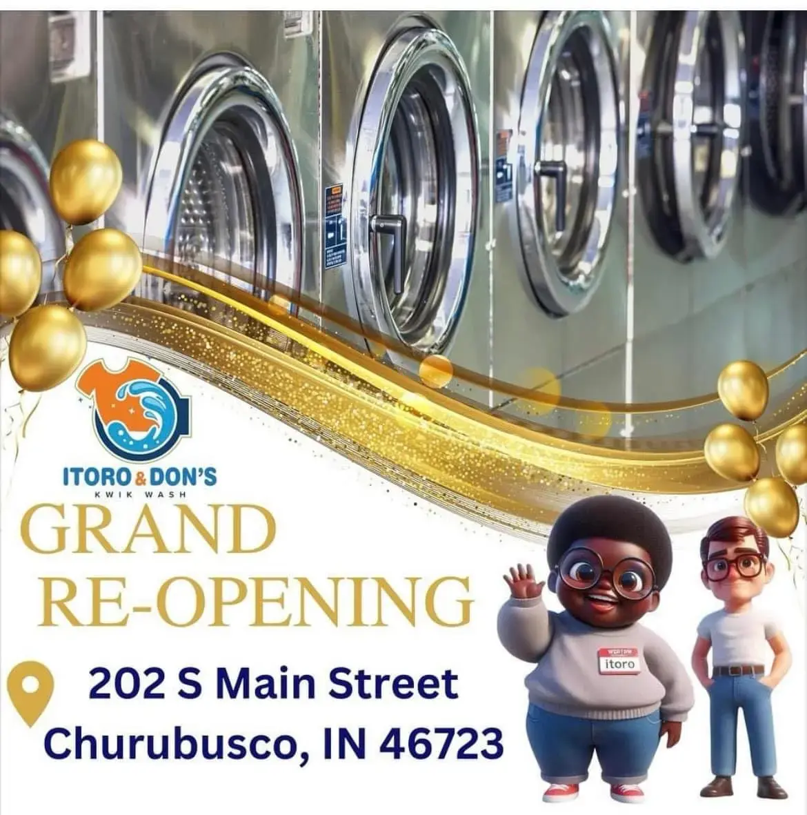 Itoro & Don’s Kwik Wash Churubusco - Image 18