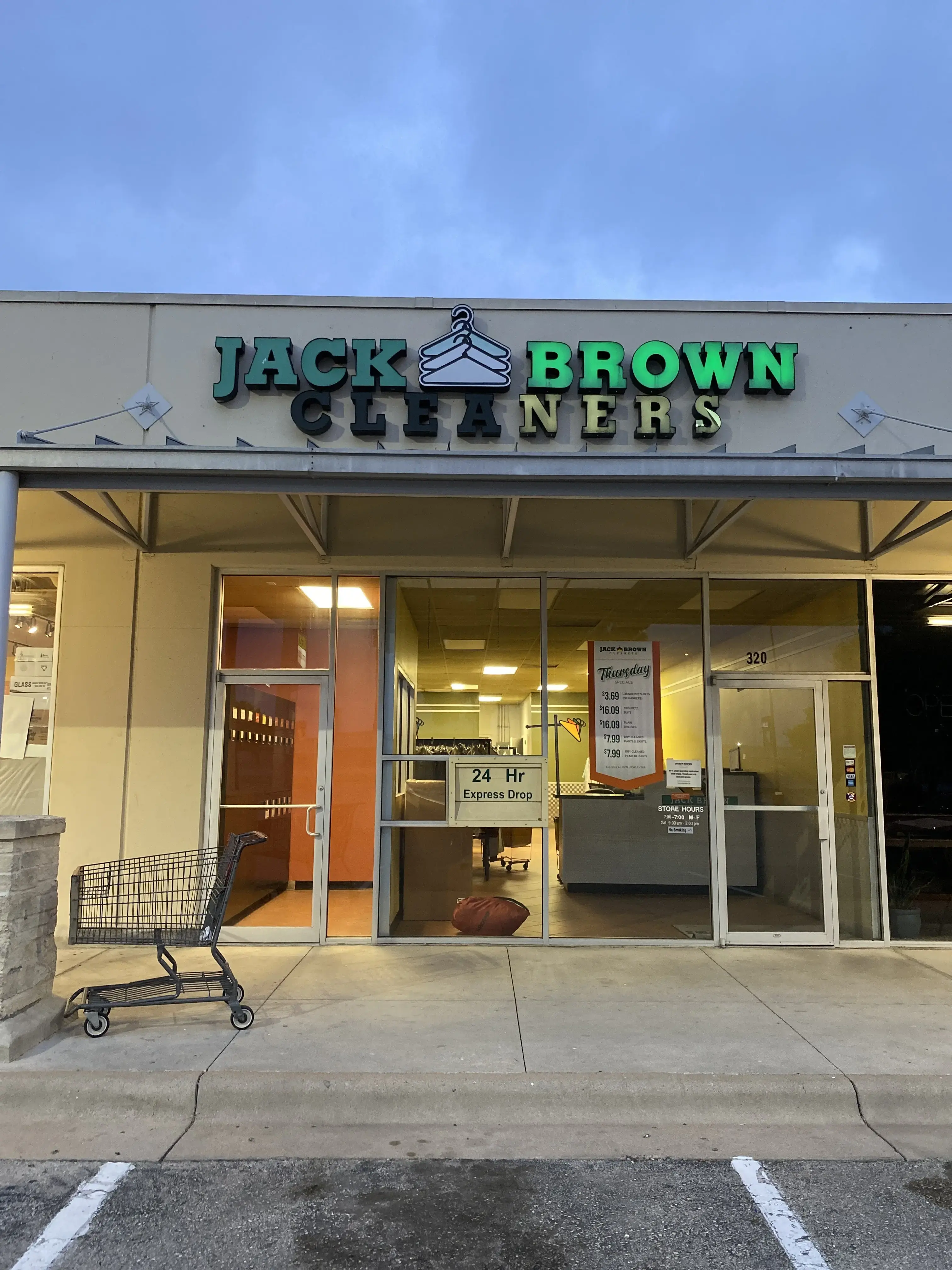 Jack Brown Cleaners location