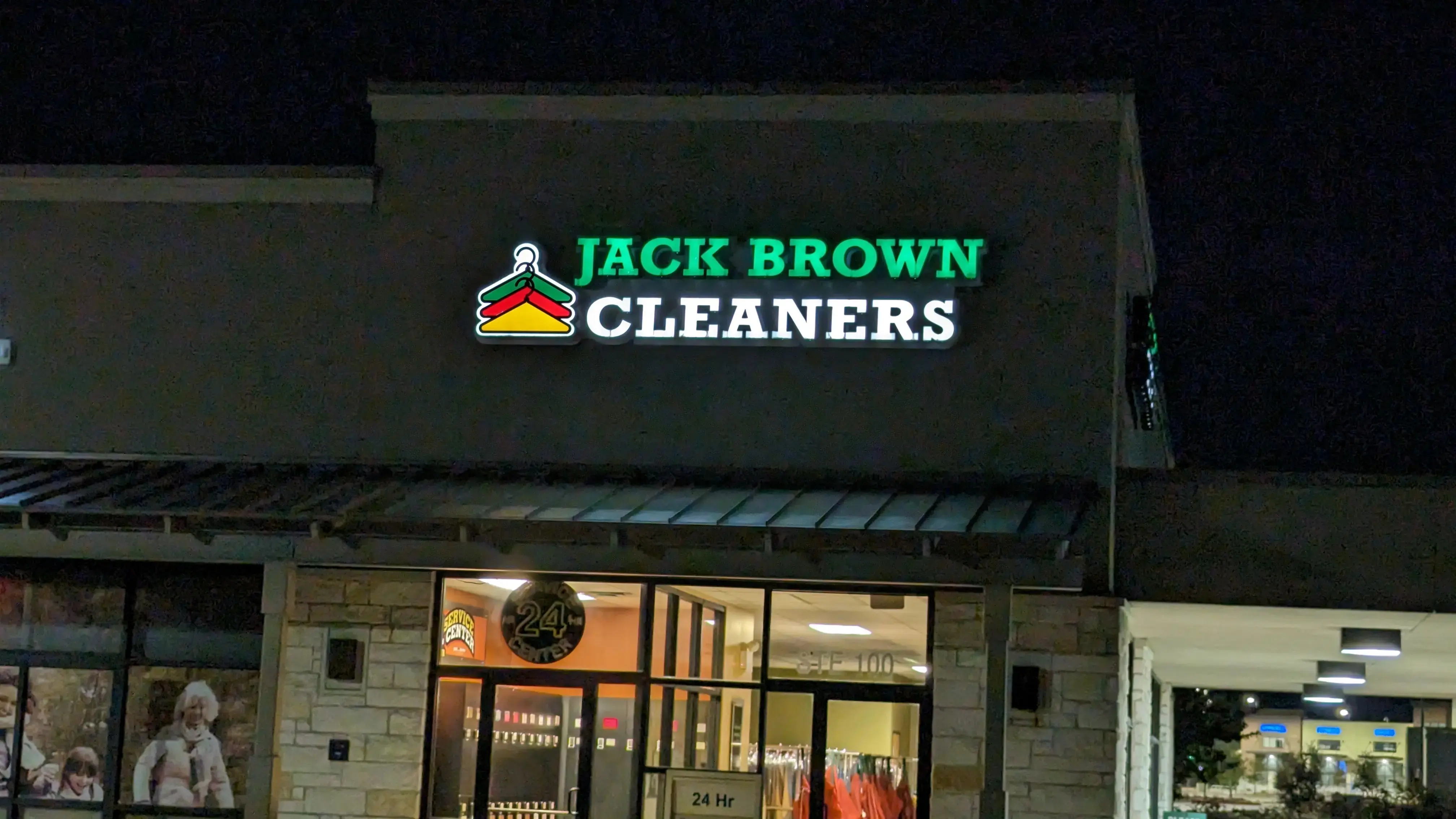 Jack Brown Cleaners location