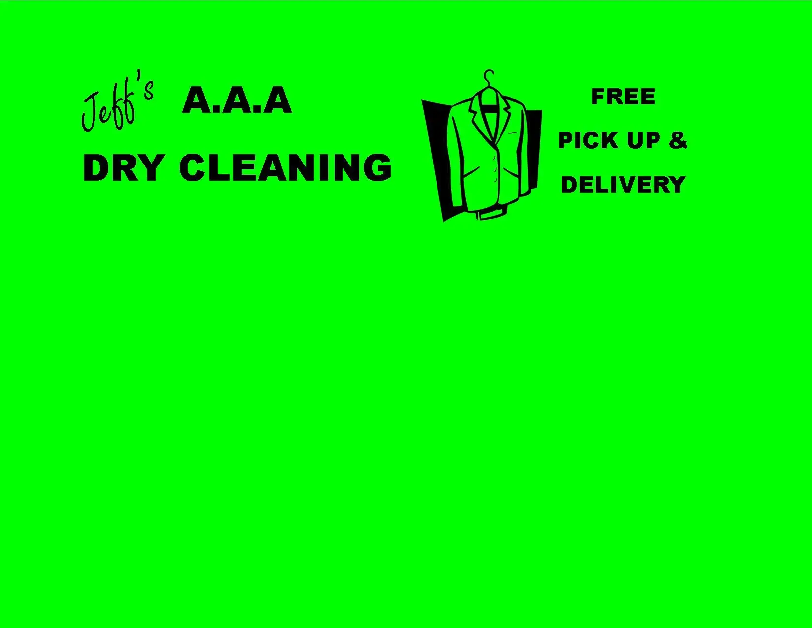 Jeff's A.A.A. Dry Cleaning thumbnail 3