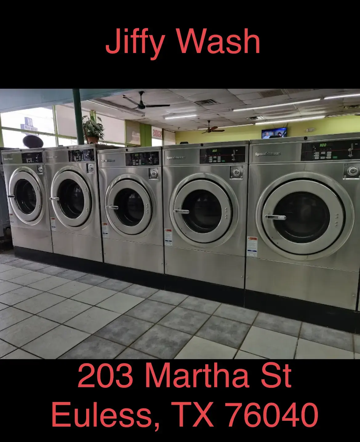 Jiffy Wash/ wash& dry - Image 1