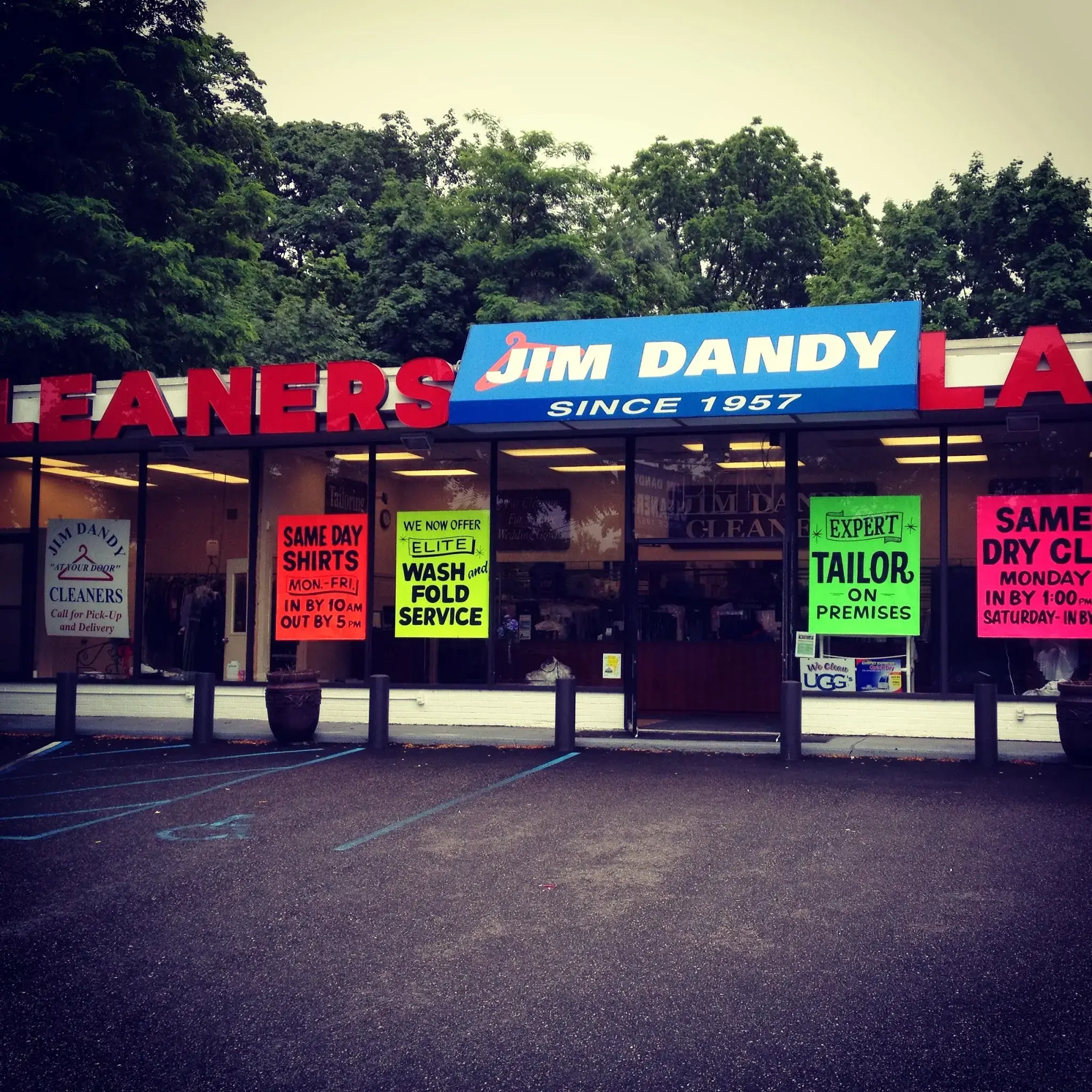 Jim Dandy Cleaners location