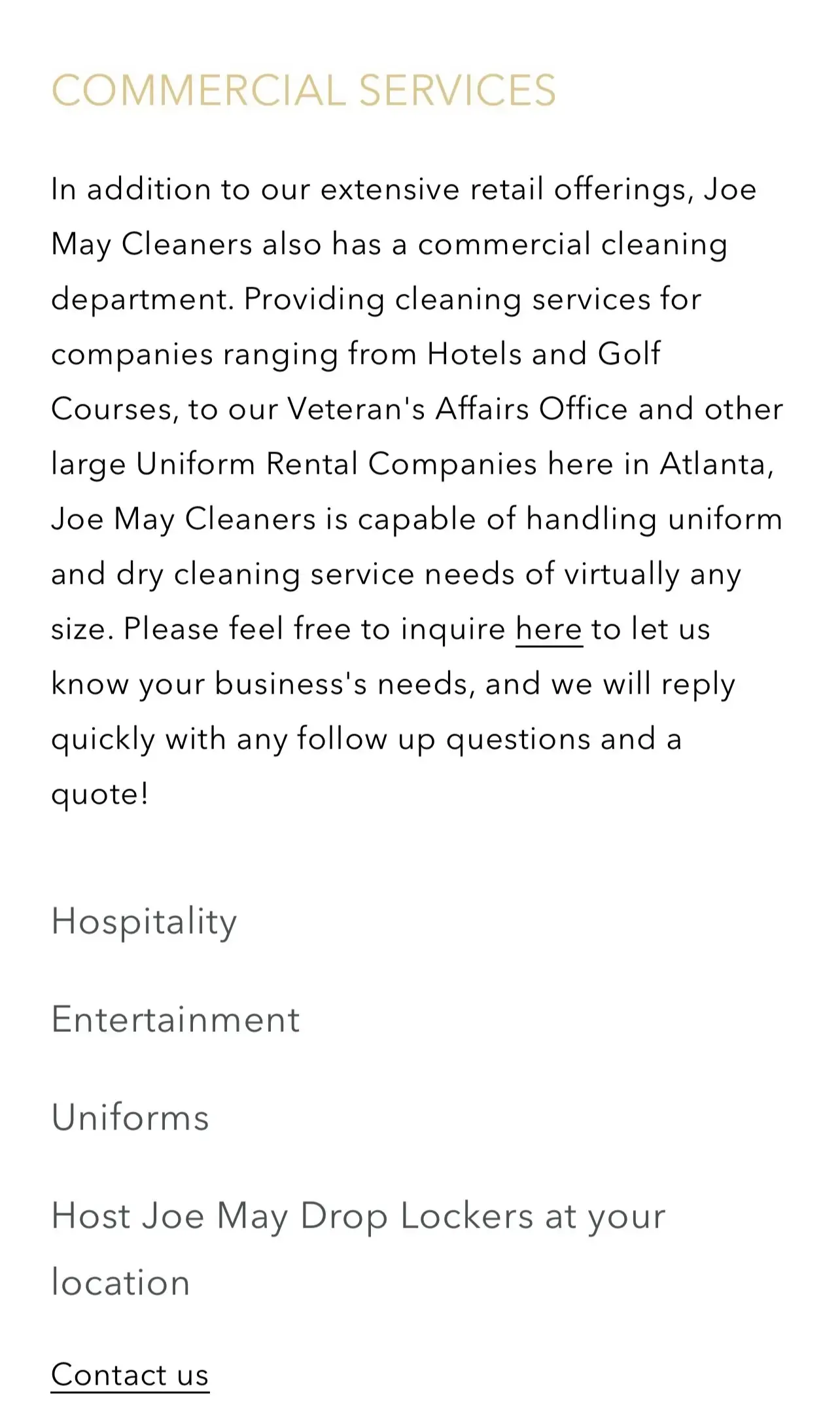 Joe May Cleaners - Image 13