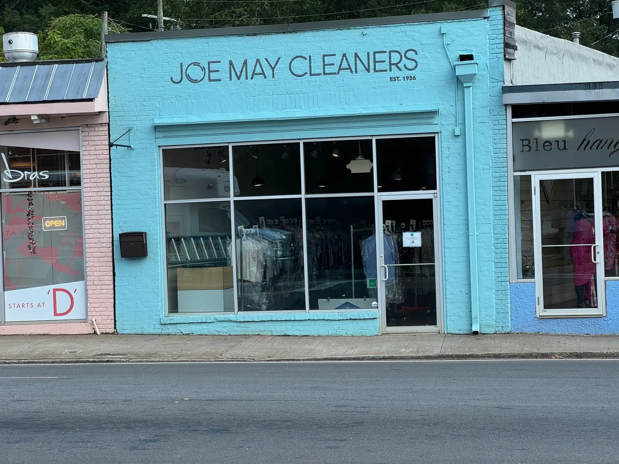 Joe May Cleaners location