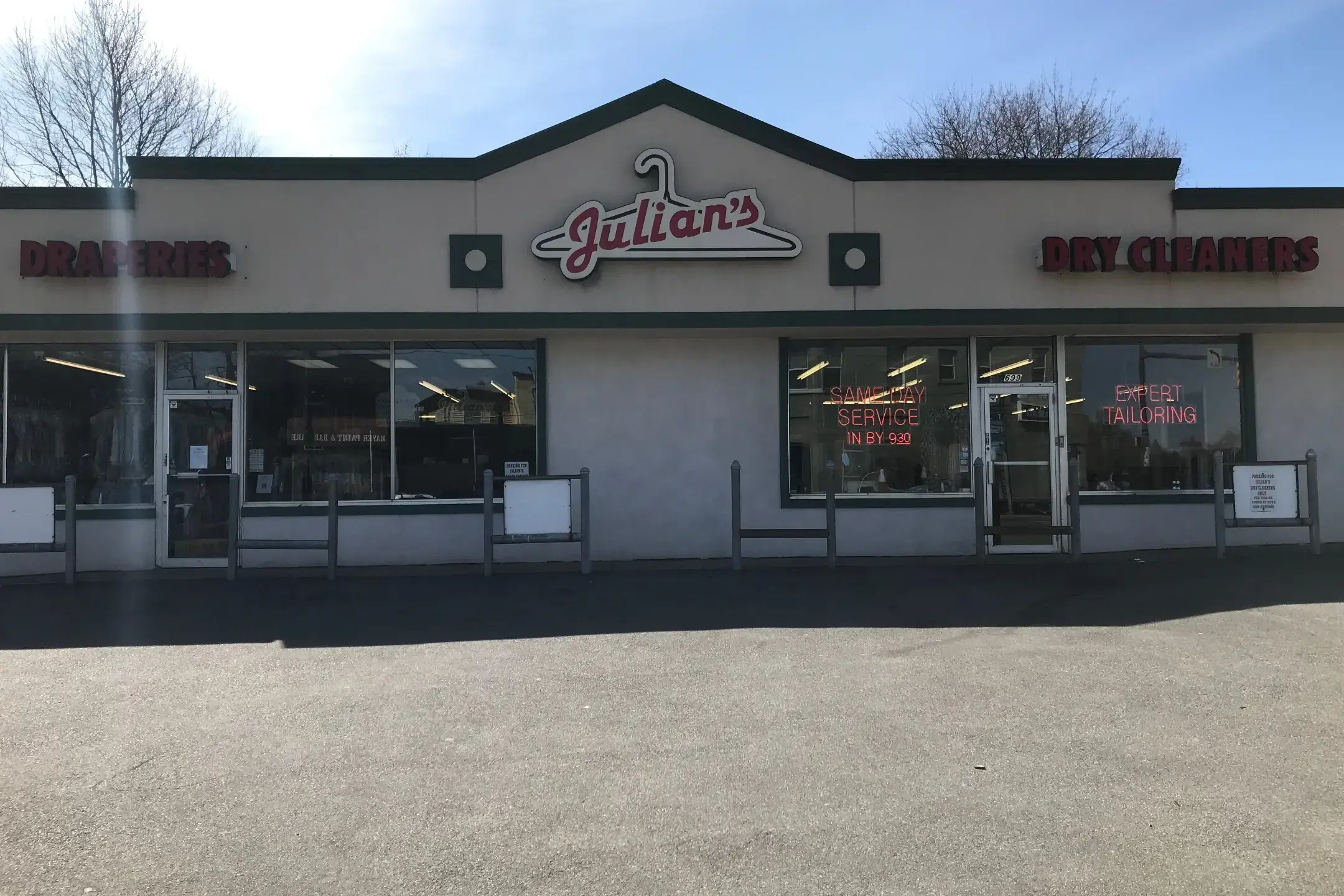 Julian's Dry Cleaners - Blossom Road - Image 1