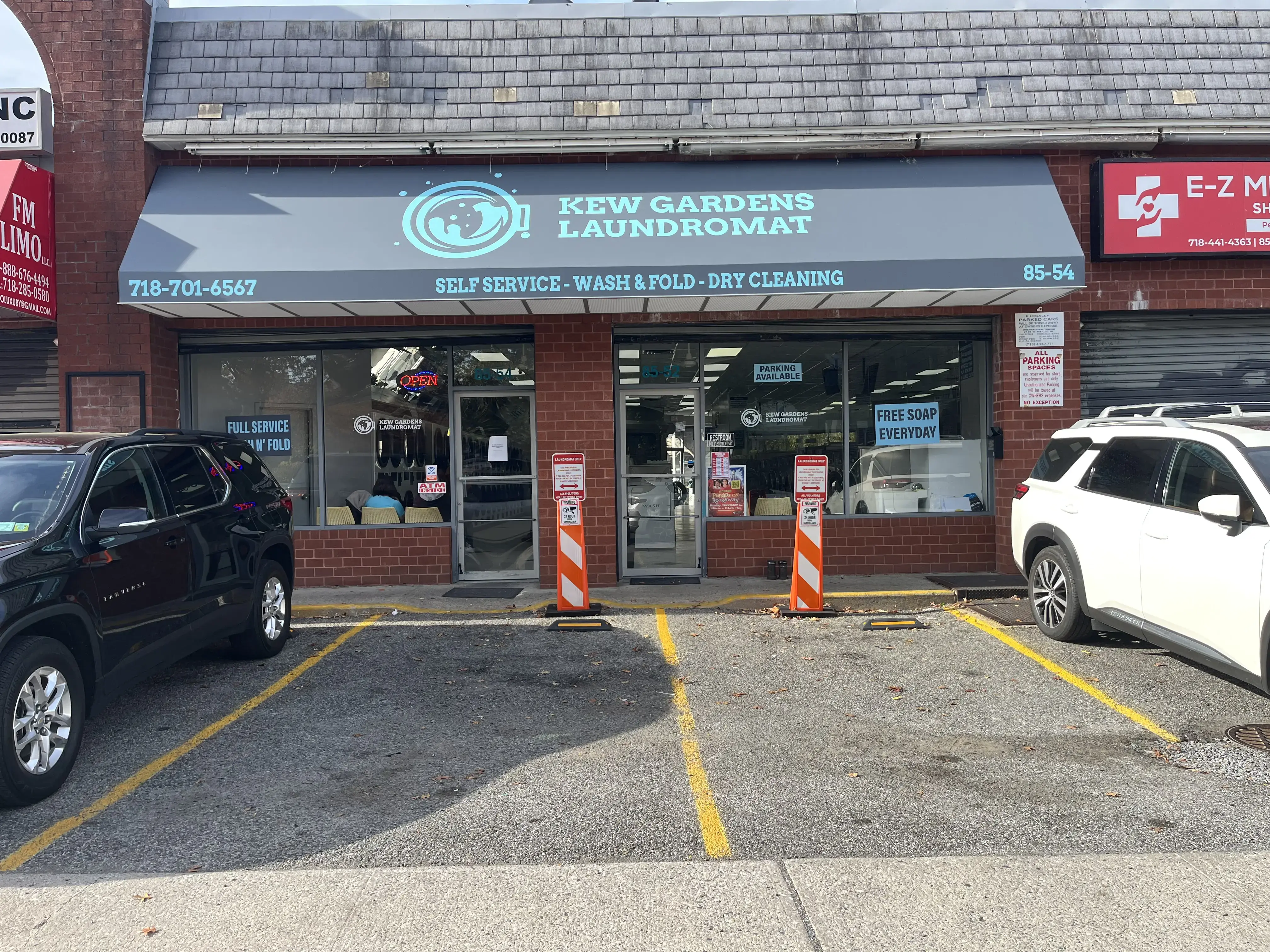 Kew Gardens Laundromat location